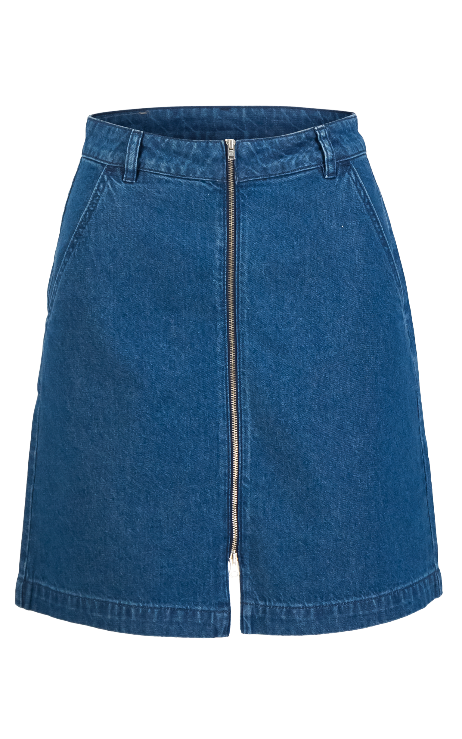 Blutsgeschwister - Denim Skirt Coquetry Charm Ocean Indigo Denim