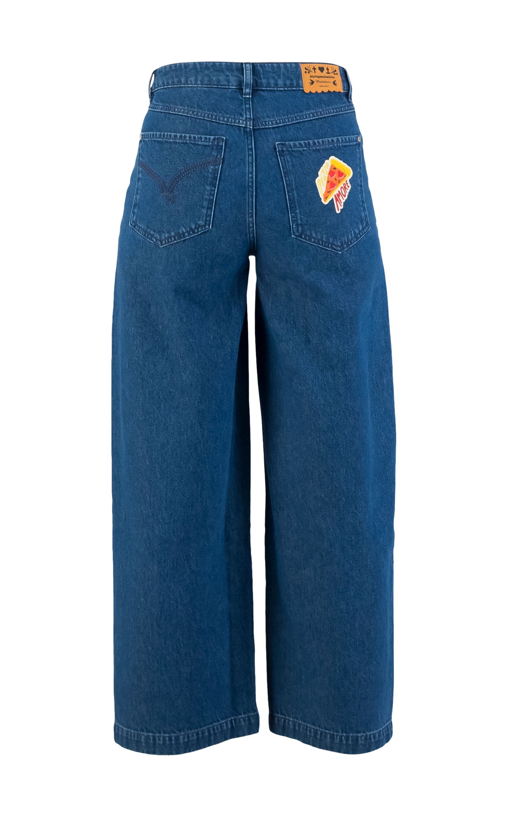 Blutsgeschwister - Lene Lou Ocean Indigo Denim Embroidery