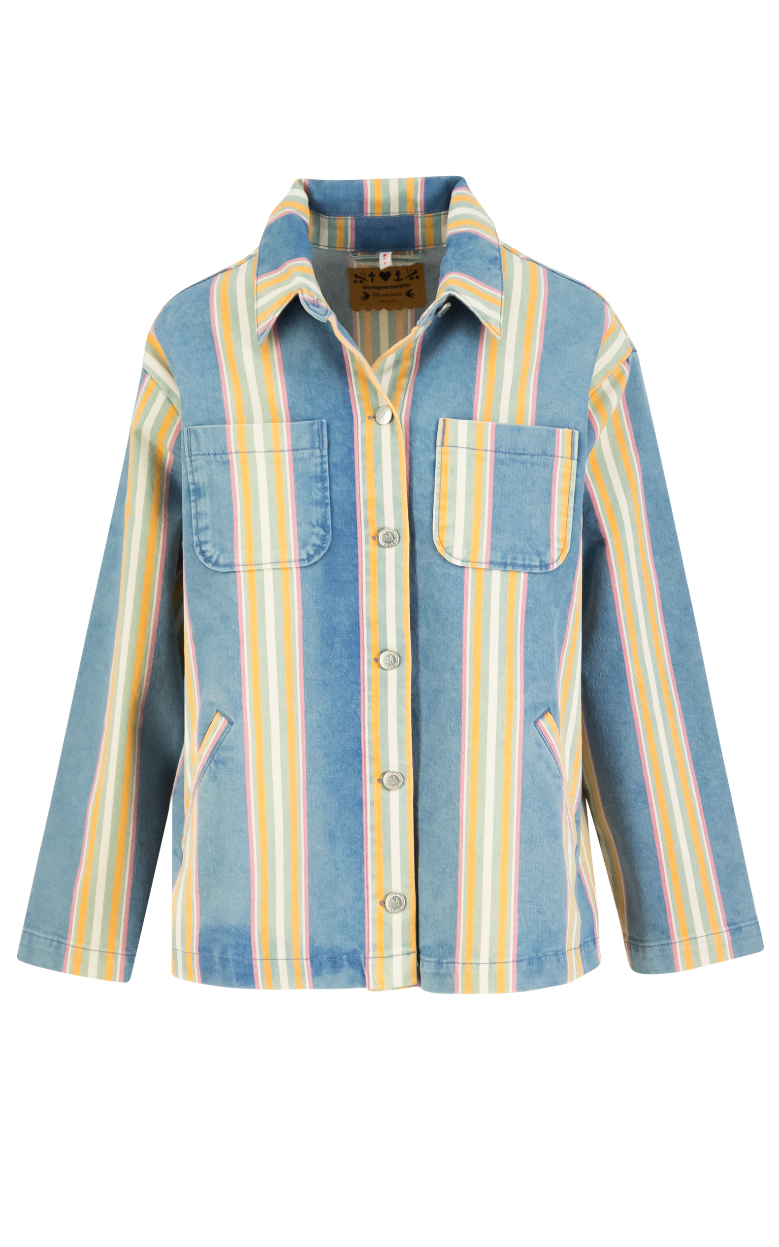 Blutsgeschwister - Shacket Love Shack Marquee Summertime Stripes