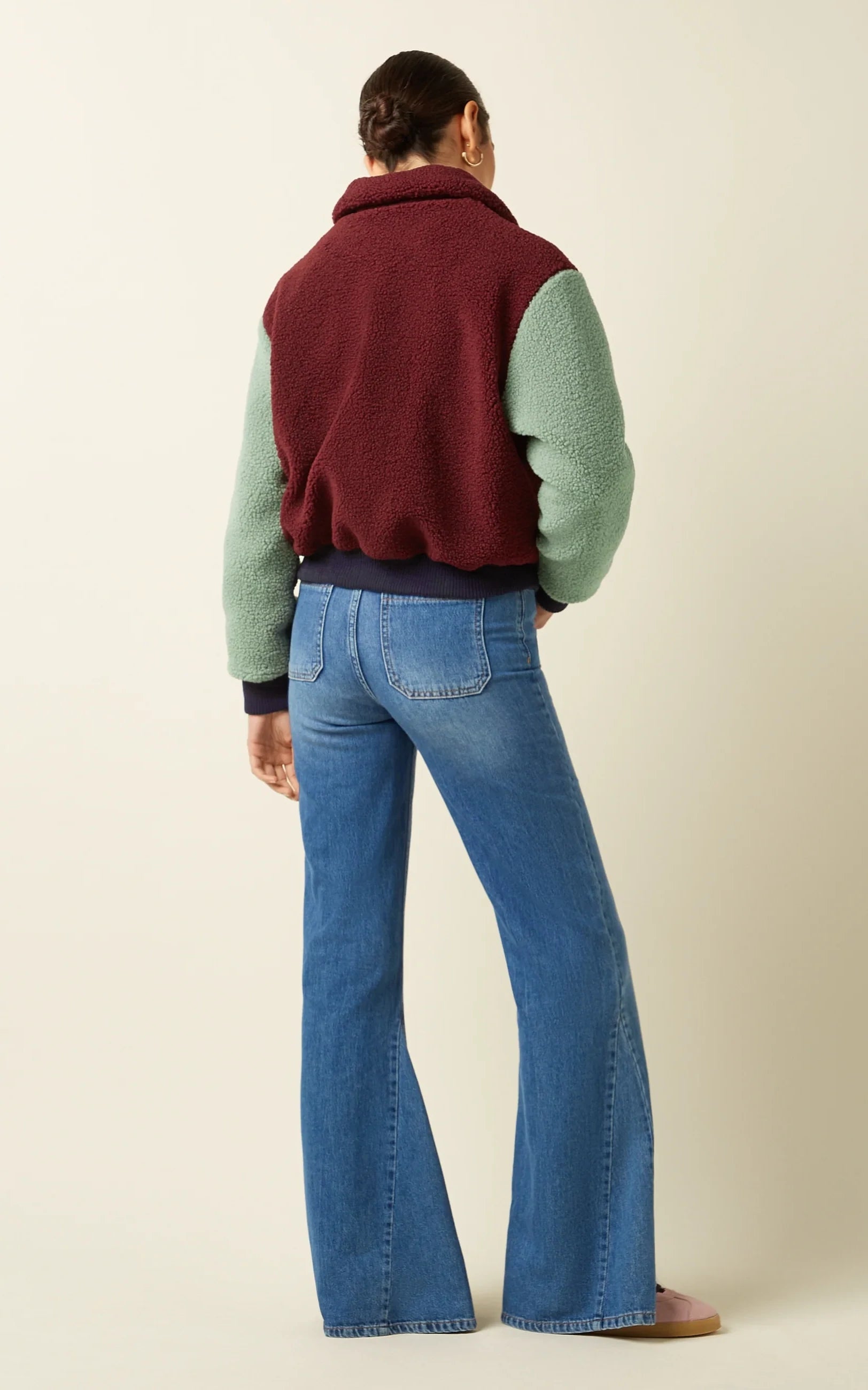 King Louie - Fay Jacket Teddy Beet Red