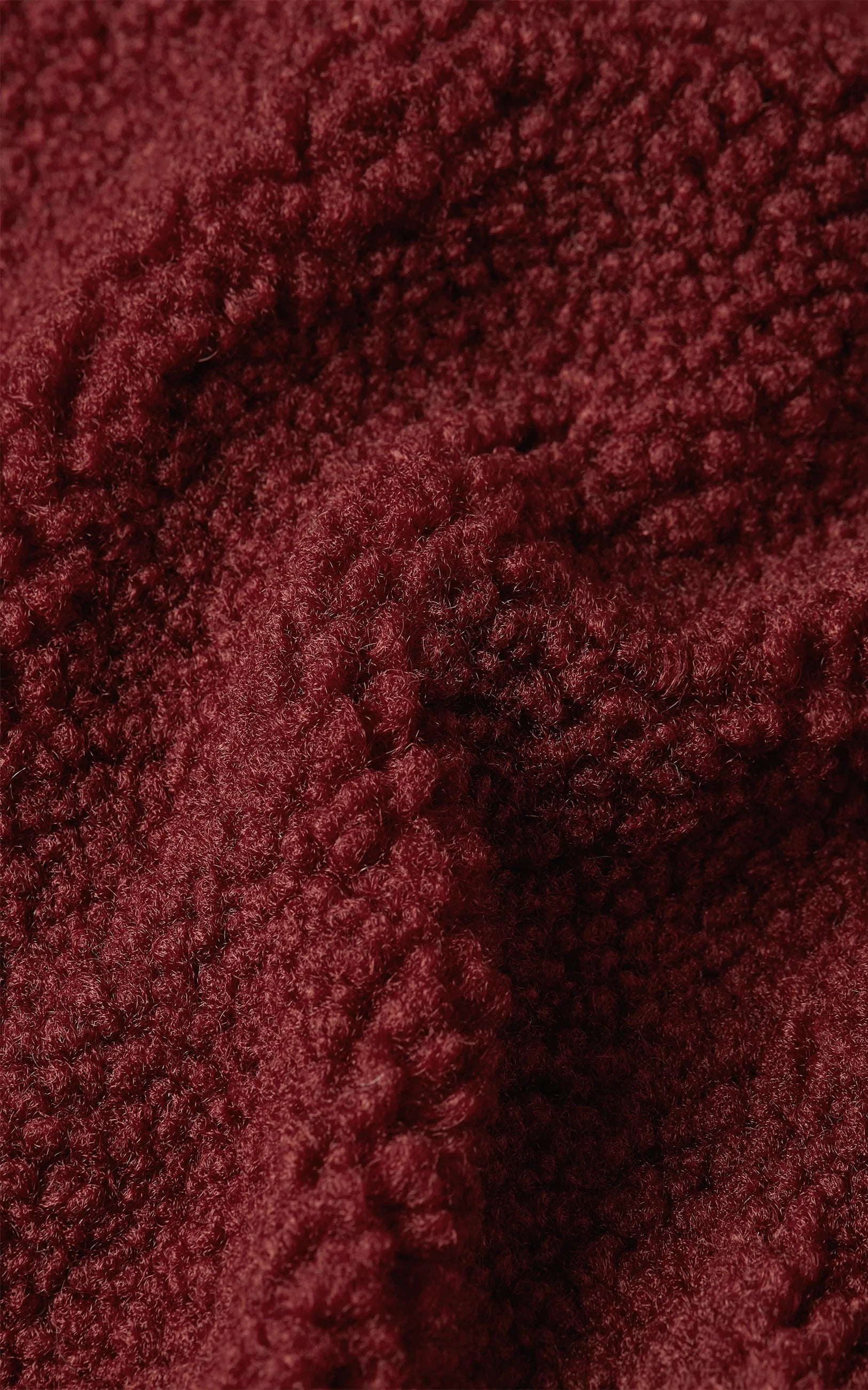 King Louie - Fay Jacket Teddy Beet Red