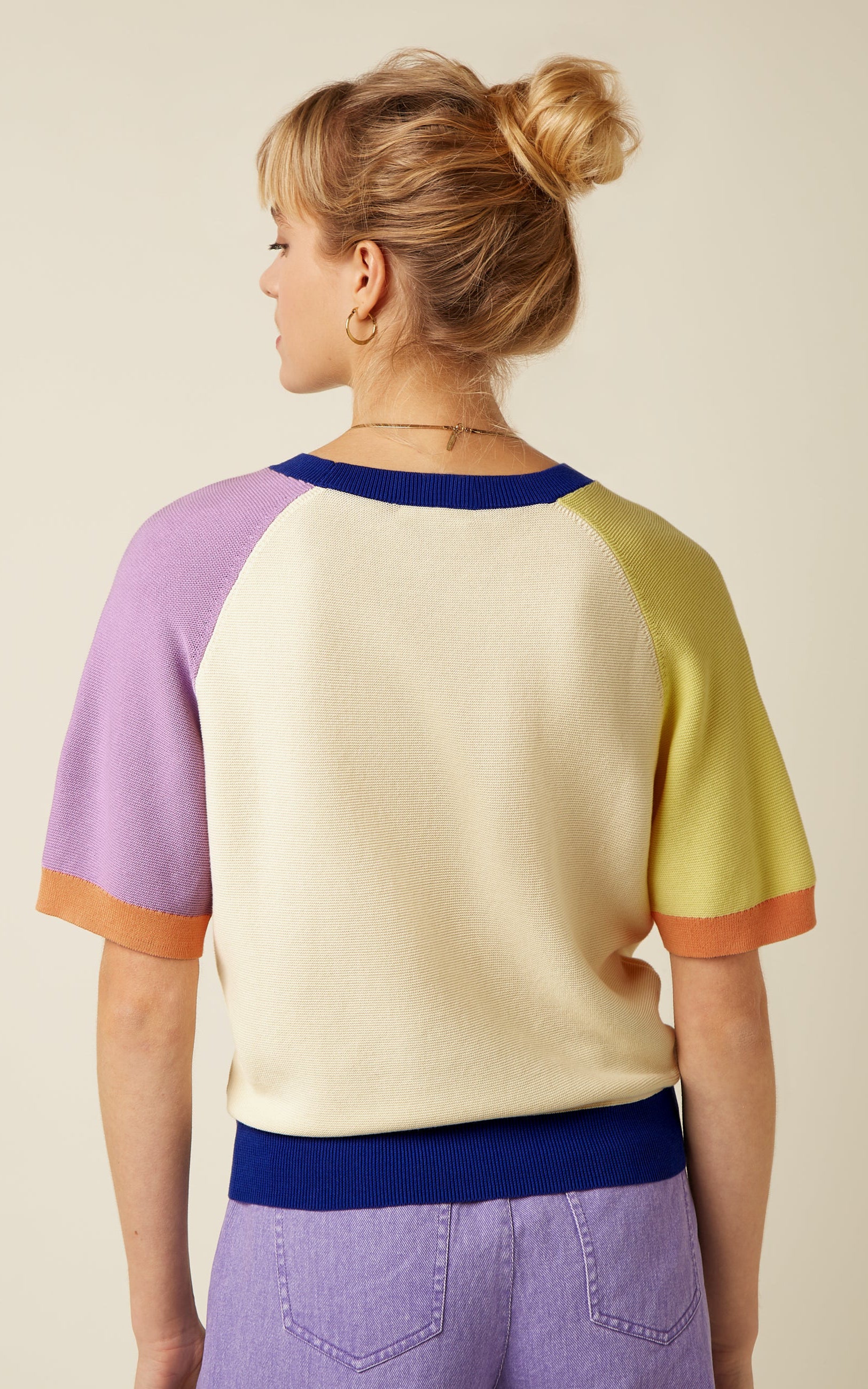 King Louie - Niko Top Lido Sheer Lila