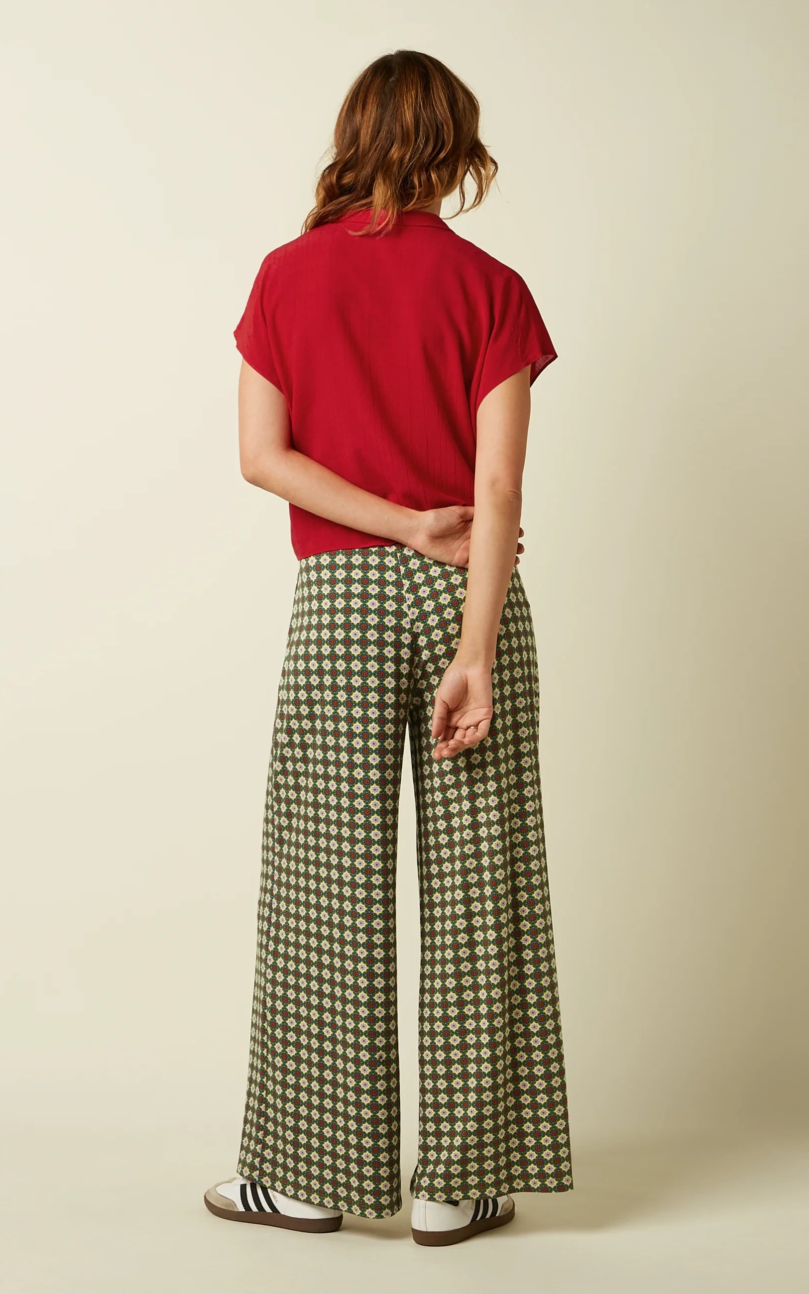 King Louie - Keeva Blouse Tortoise Chili Red