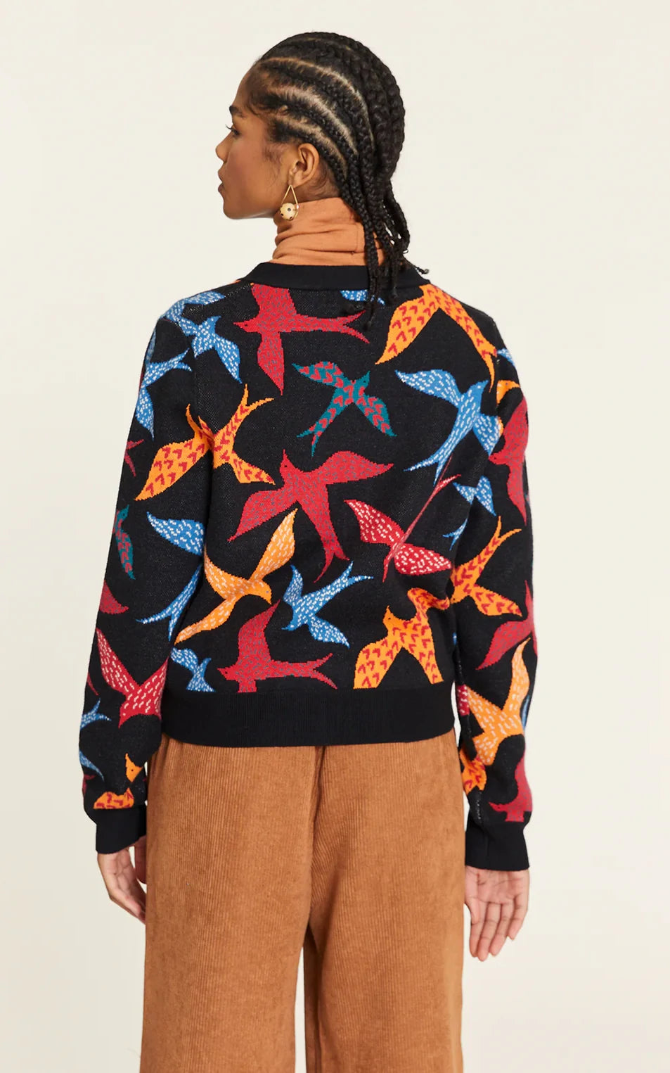 Pepaloves - Buttoned Birds Cardigan