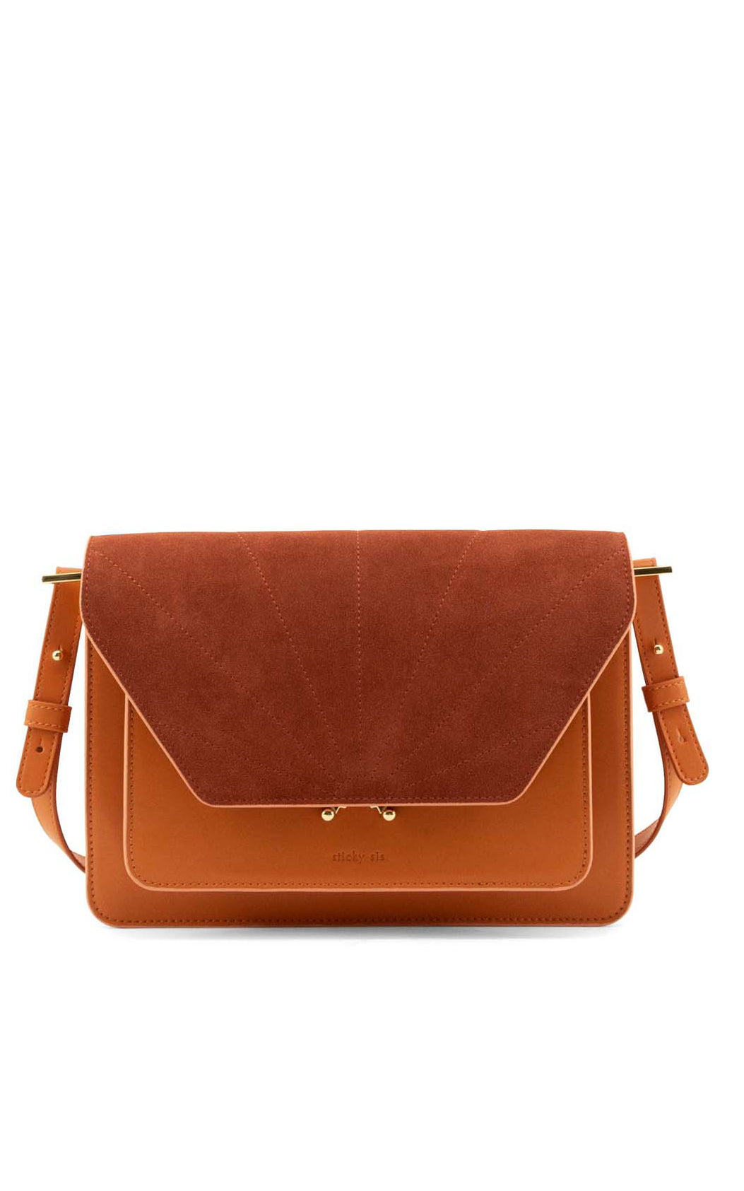 Sticky Sis - Satchel La Promenade Croissant Brown