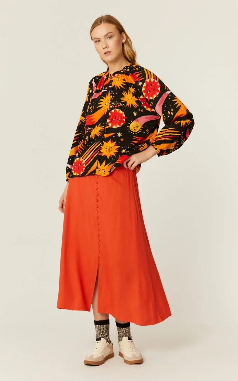 Pepaloves - Camisa Cosmos Cuello Mao