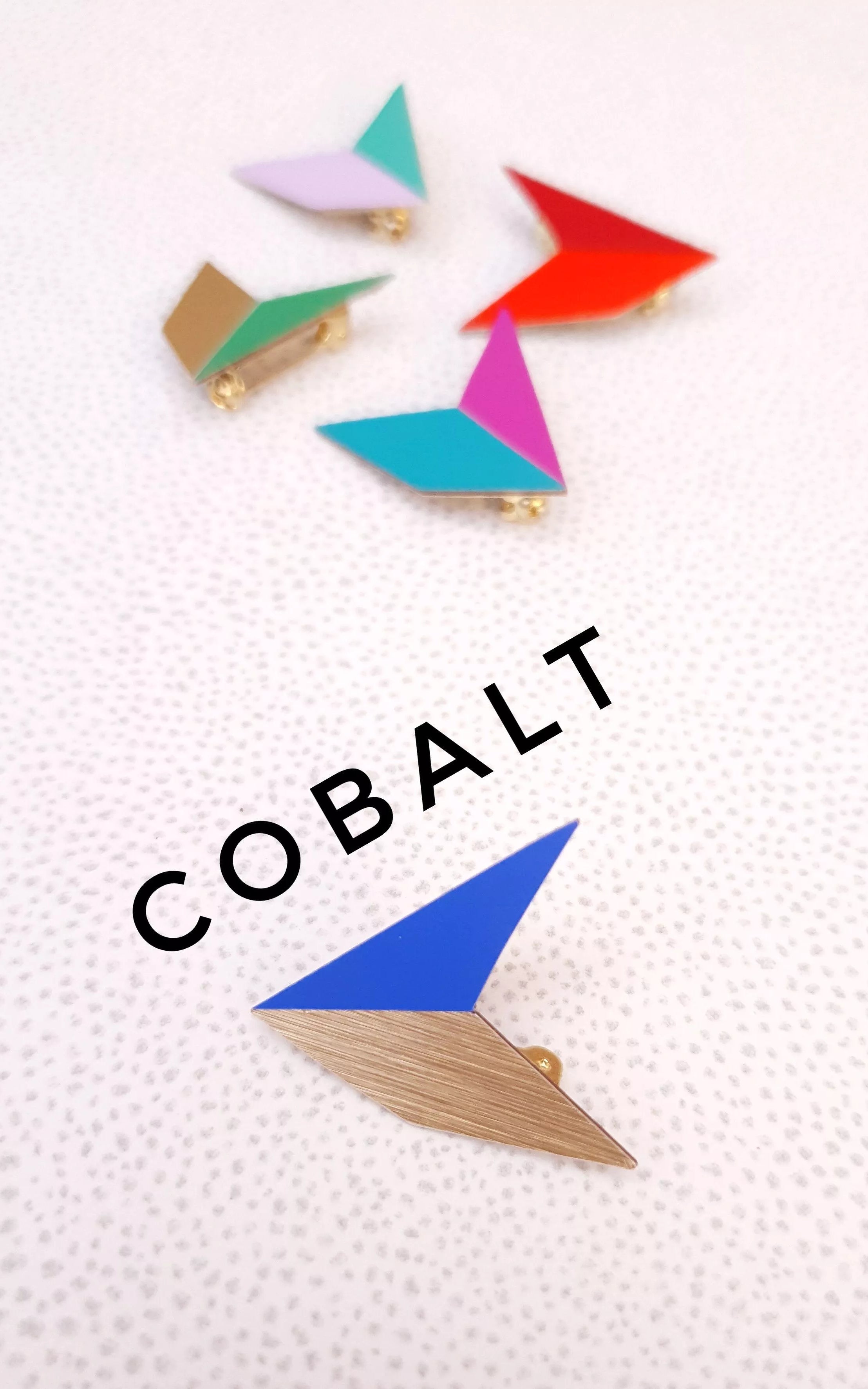 Ziggy Broche Kobalt