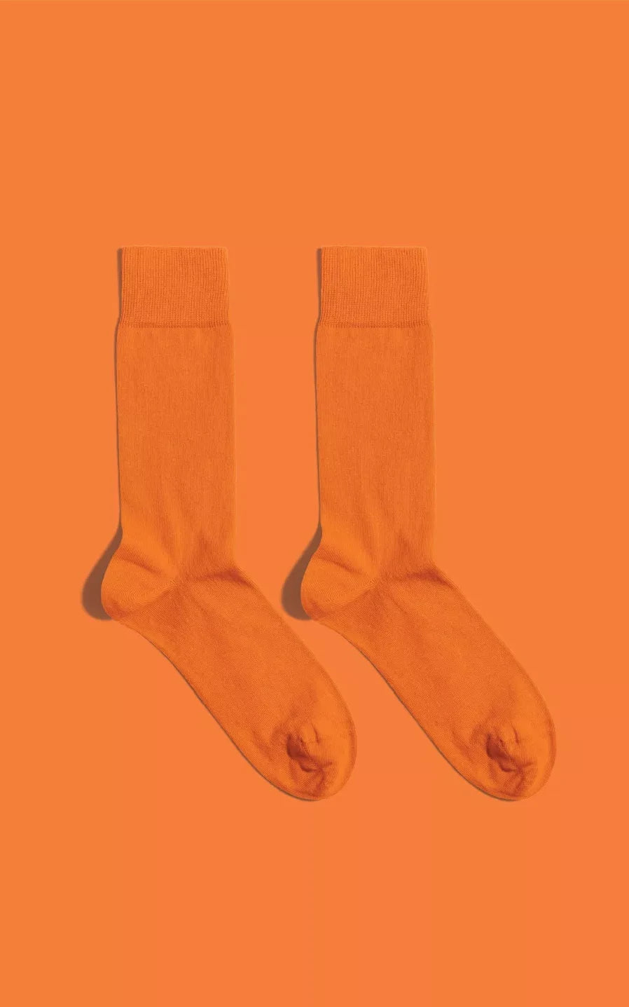 Banana Socks Webshop - Solid Colour Socks Orange