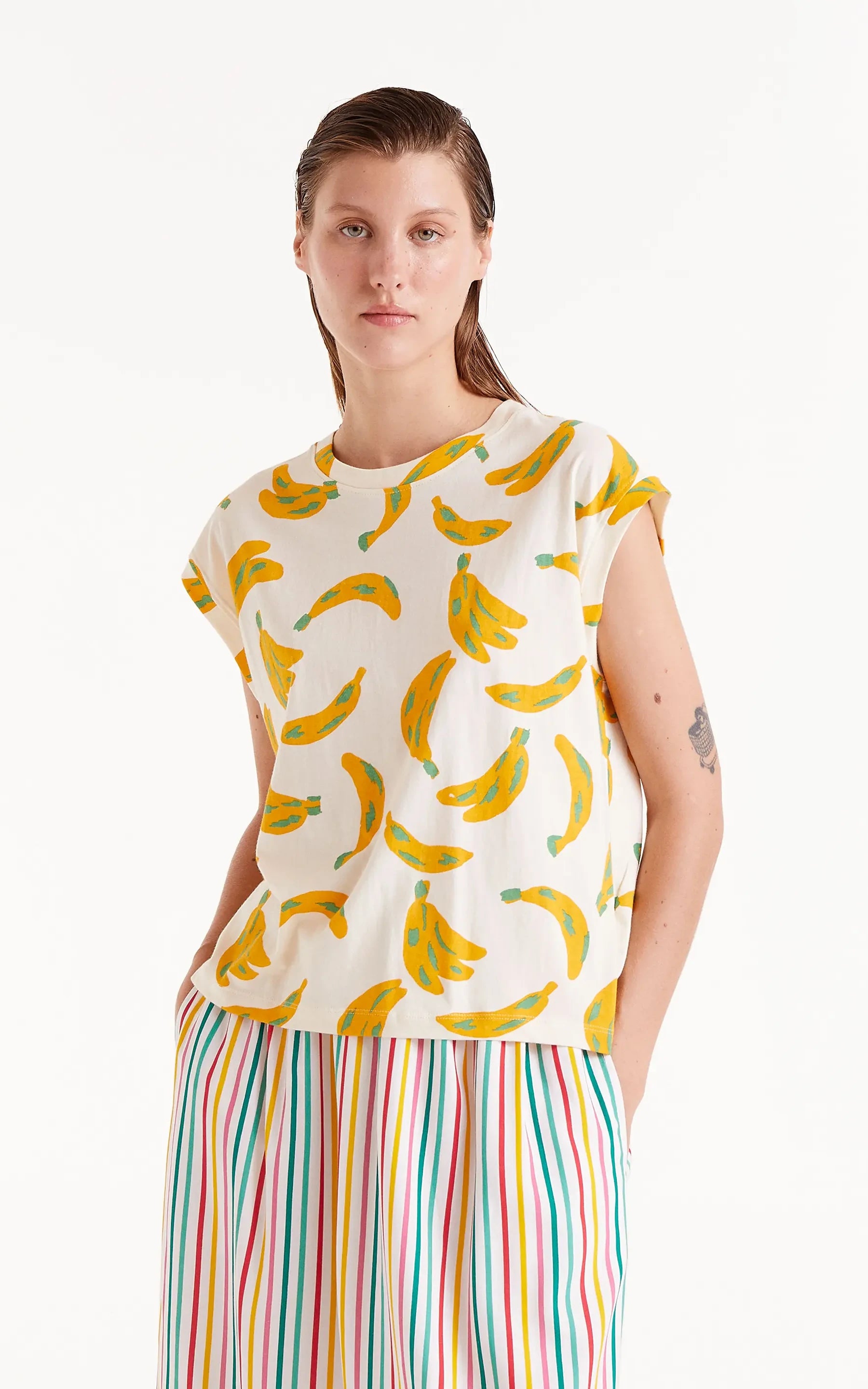 Compania Fantastica - Banana Print T-shirt
