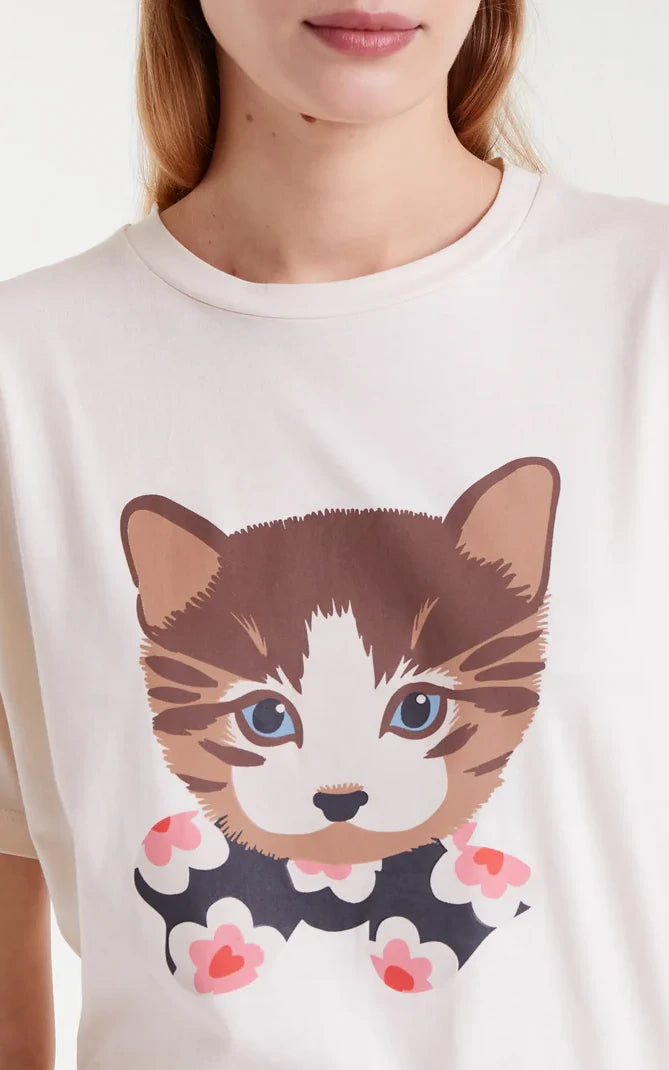 Compania Fantastica - T-shirt Kitten Print
