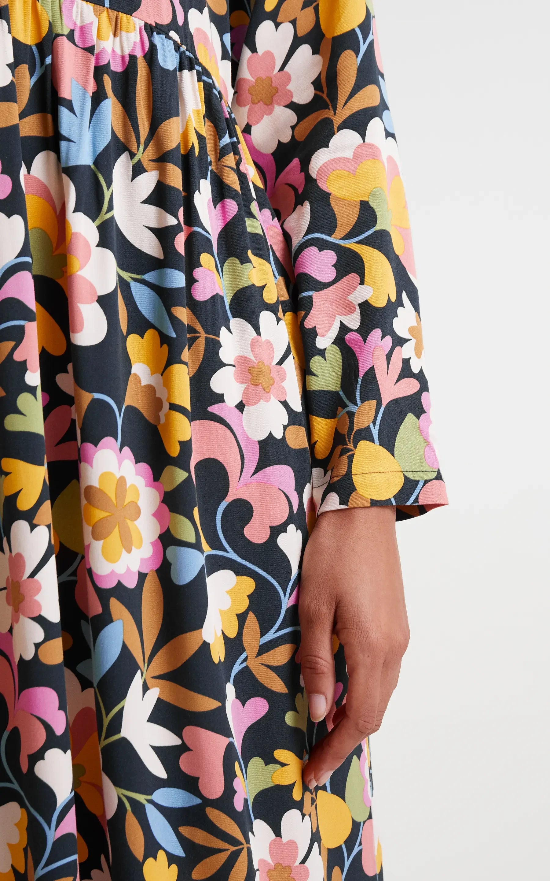Compania Fantastica - Baboushka Print Midi Dress