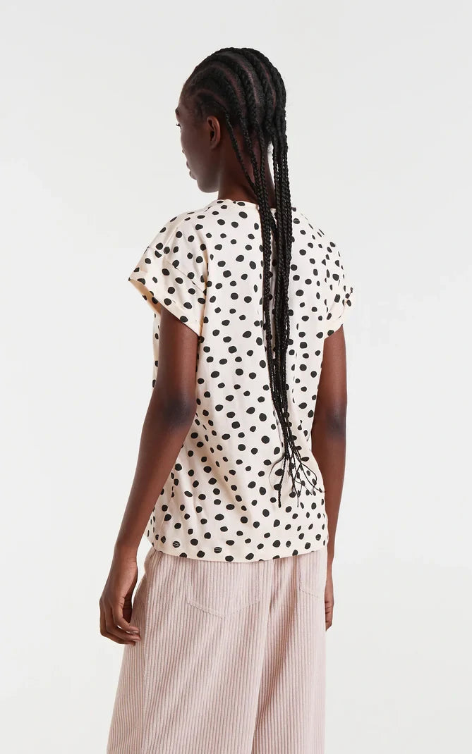 Compania Fantastica - T-shirt With Tano Dots Print