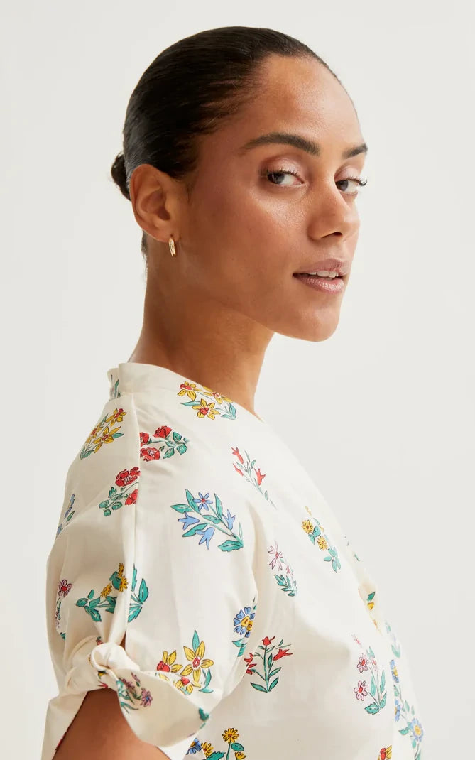 Compania Fantastica - Gardener Print Midi Dress