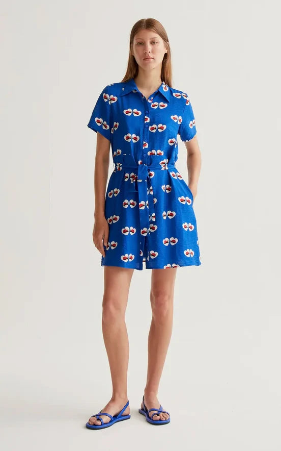 Compania Fantastica - Short Dress With Ladybug Print