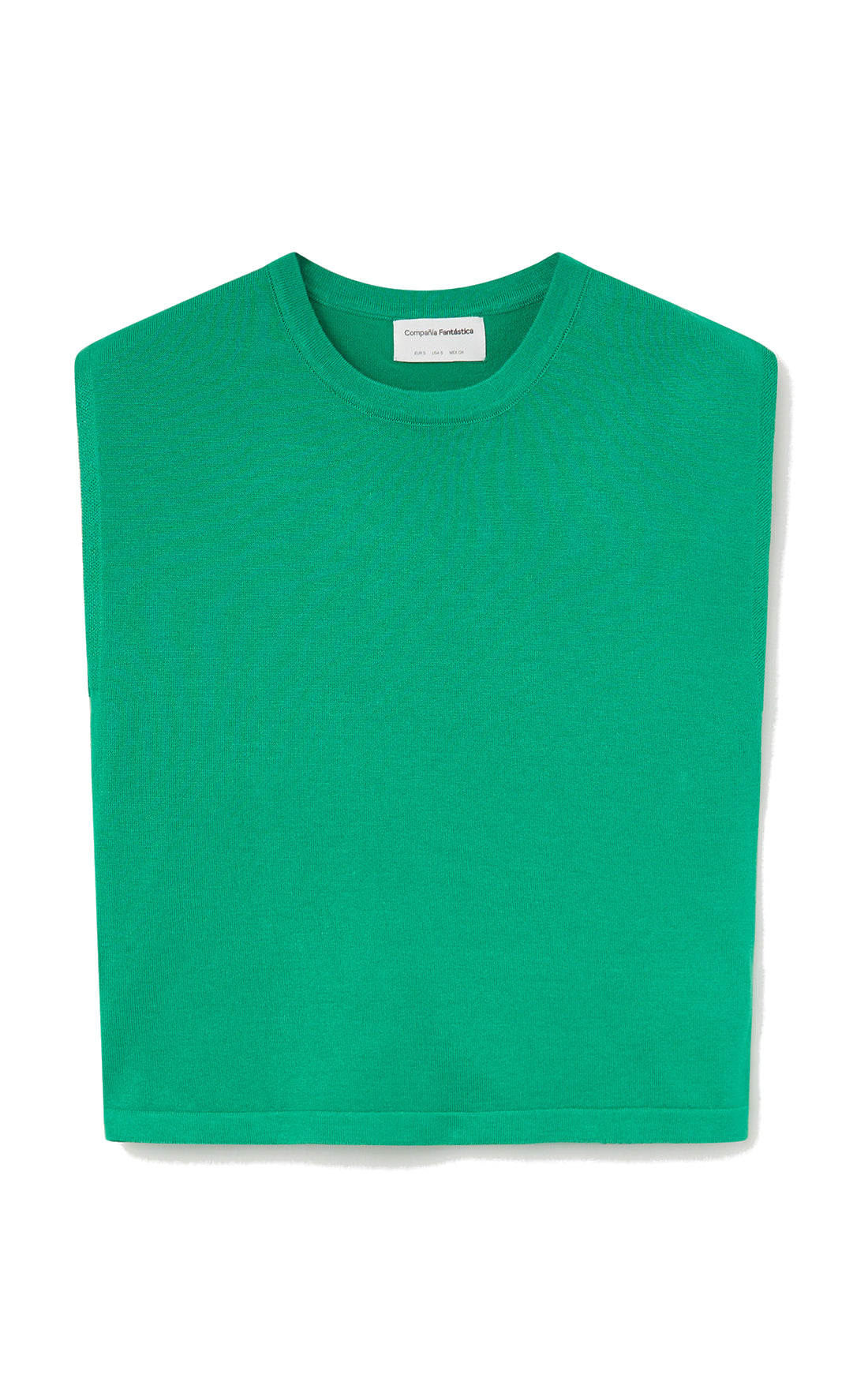 Compania Fantastica - Soft Green Knit Top