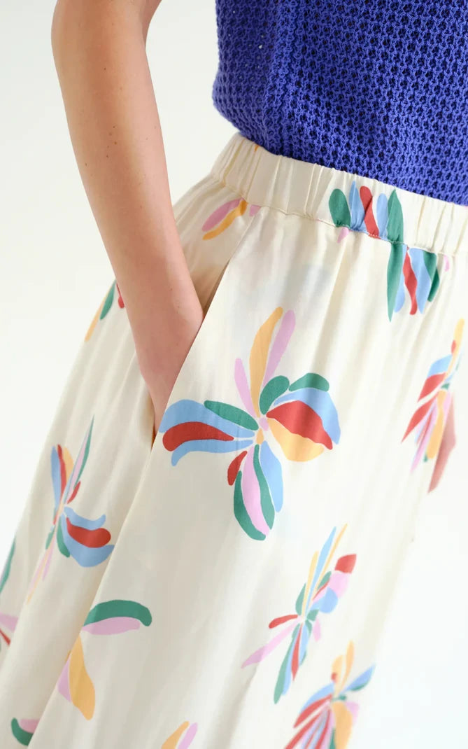 Compania Fantastica - Monarda Print Long Skirt