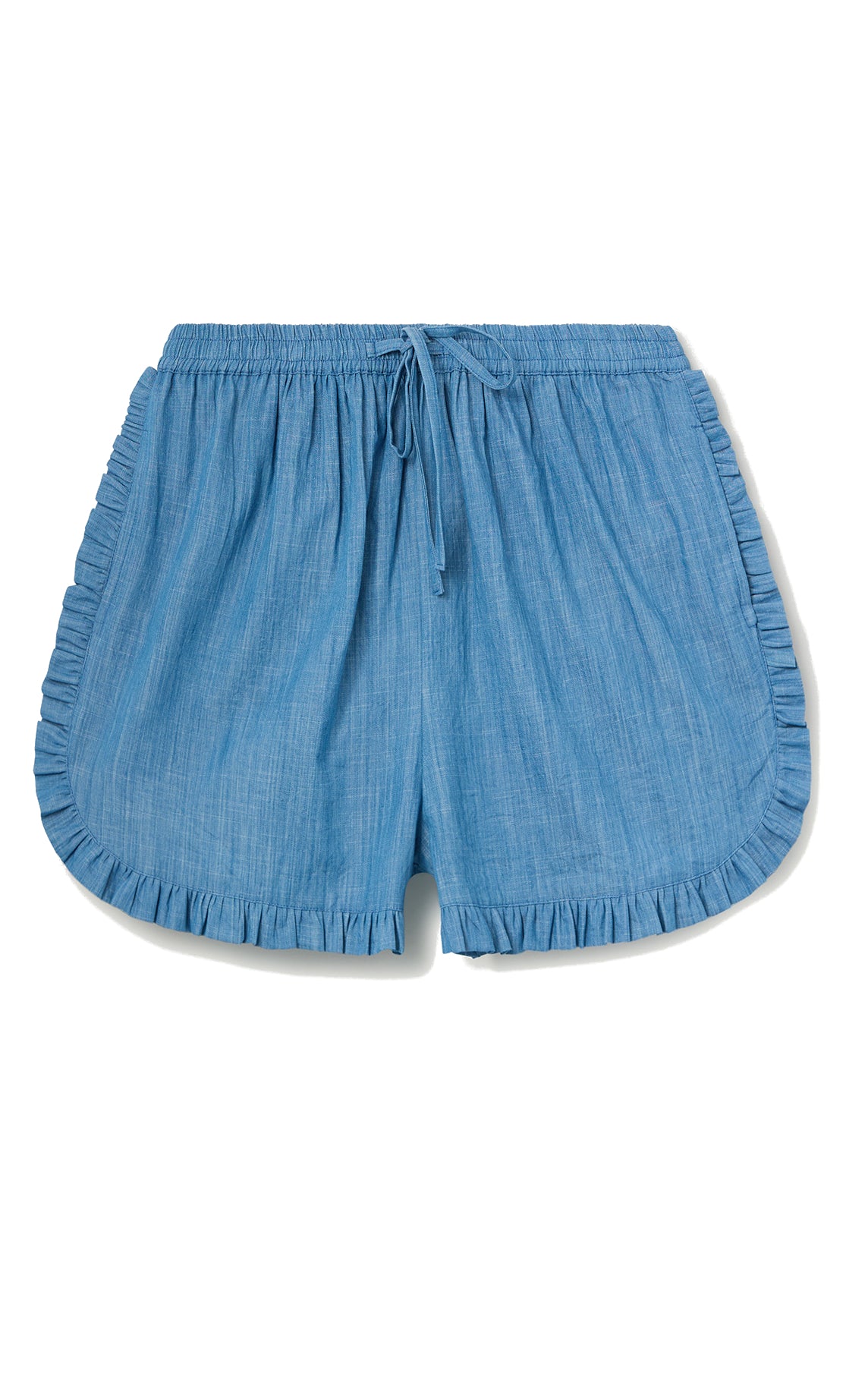 Compania Fantastica - Light Blue Chambray Shorts
