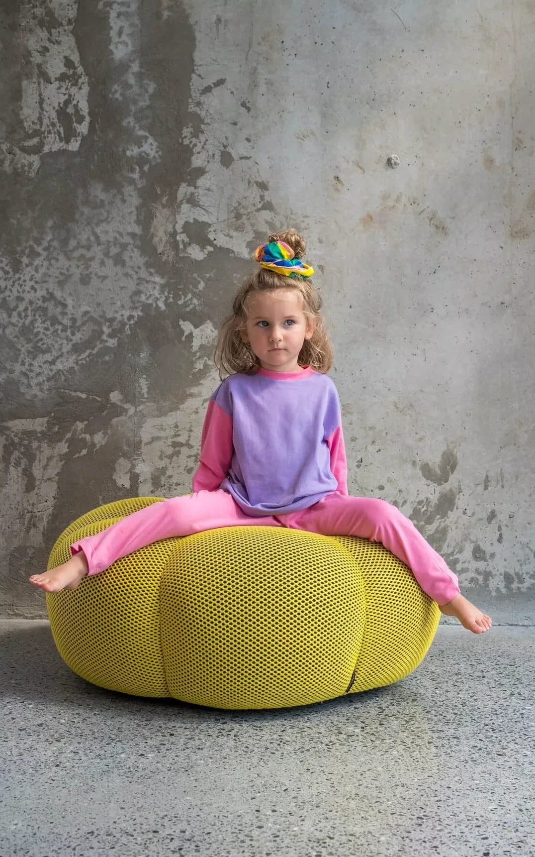 Pyjama Enfant Colorblock Rose