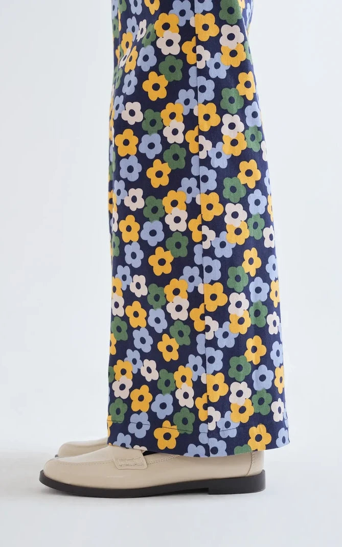 Compania Fantastica - Trousers With Euphonia Print