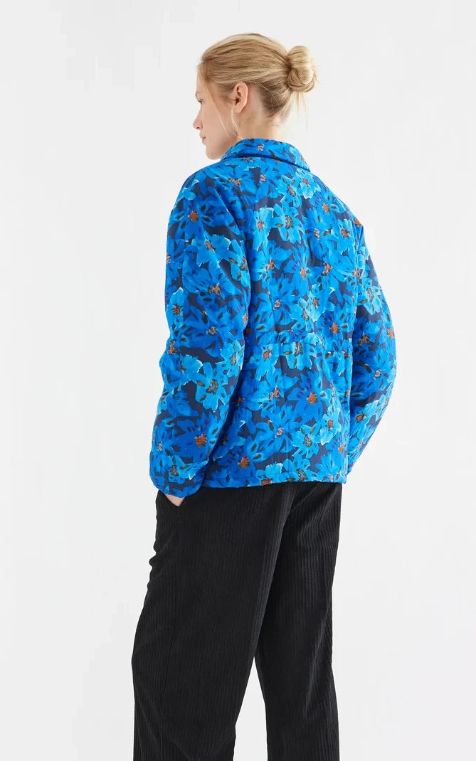 Compania Fantastica - Padded Coat With Clematis Print