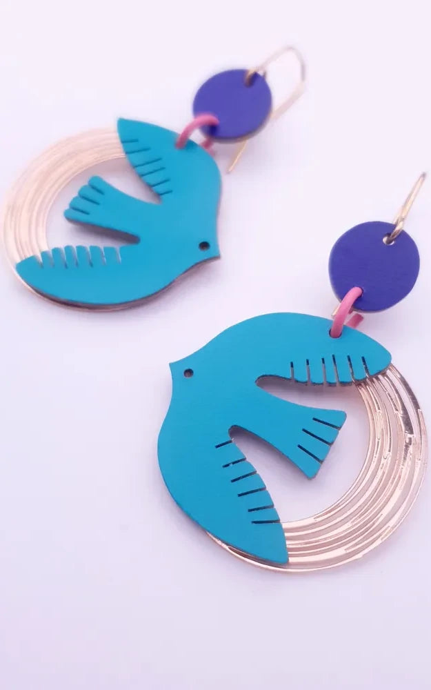 Birdy Hoop Earrings Paradis