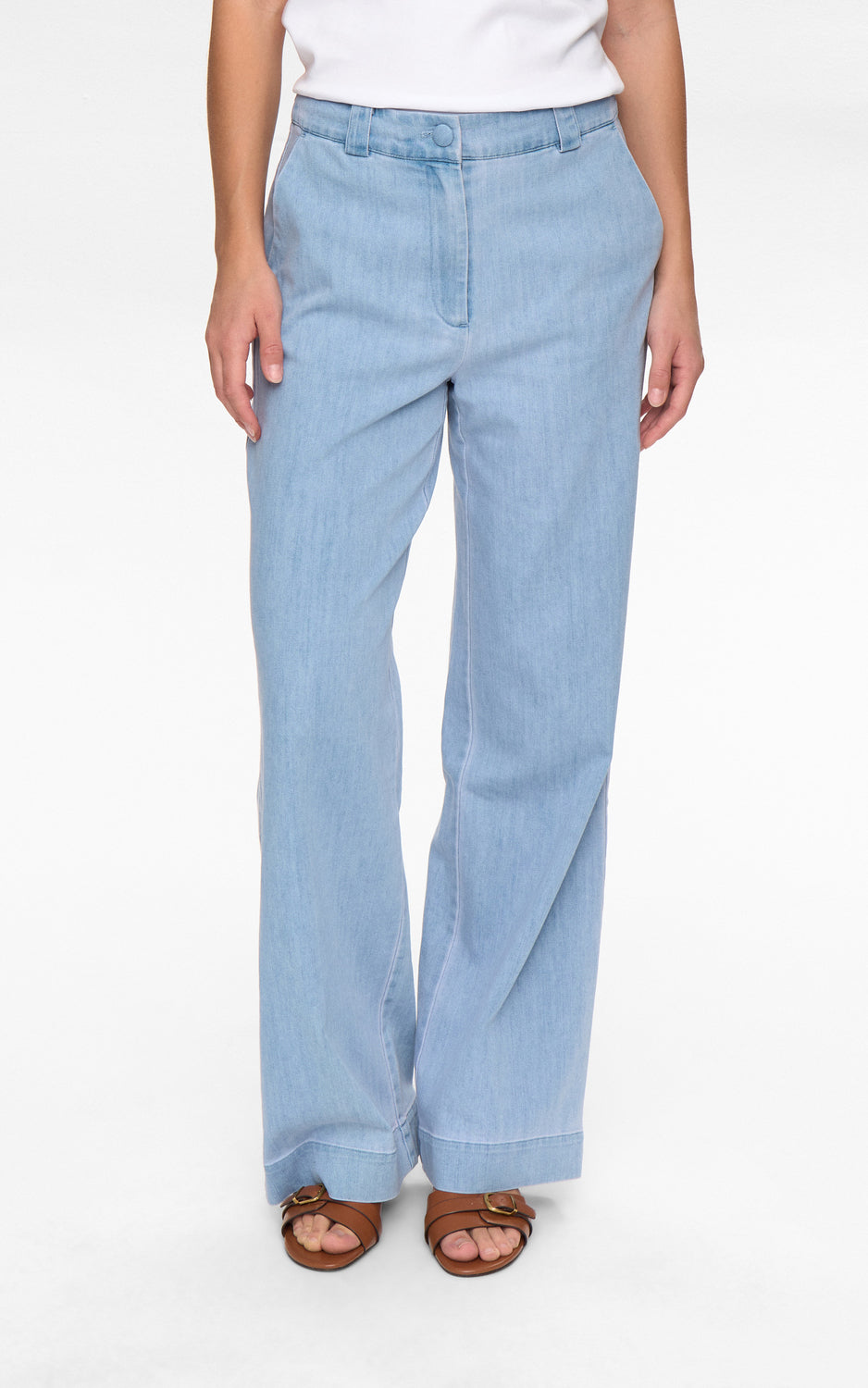 Nümph - Nualetta Pants Light Blue Denim