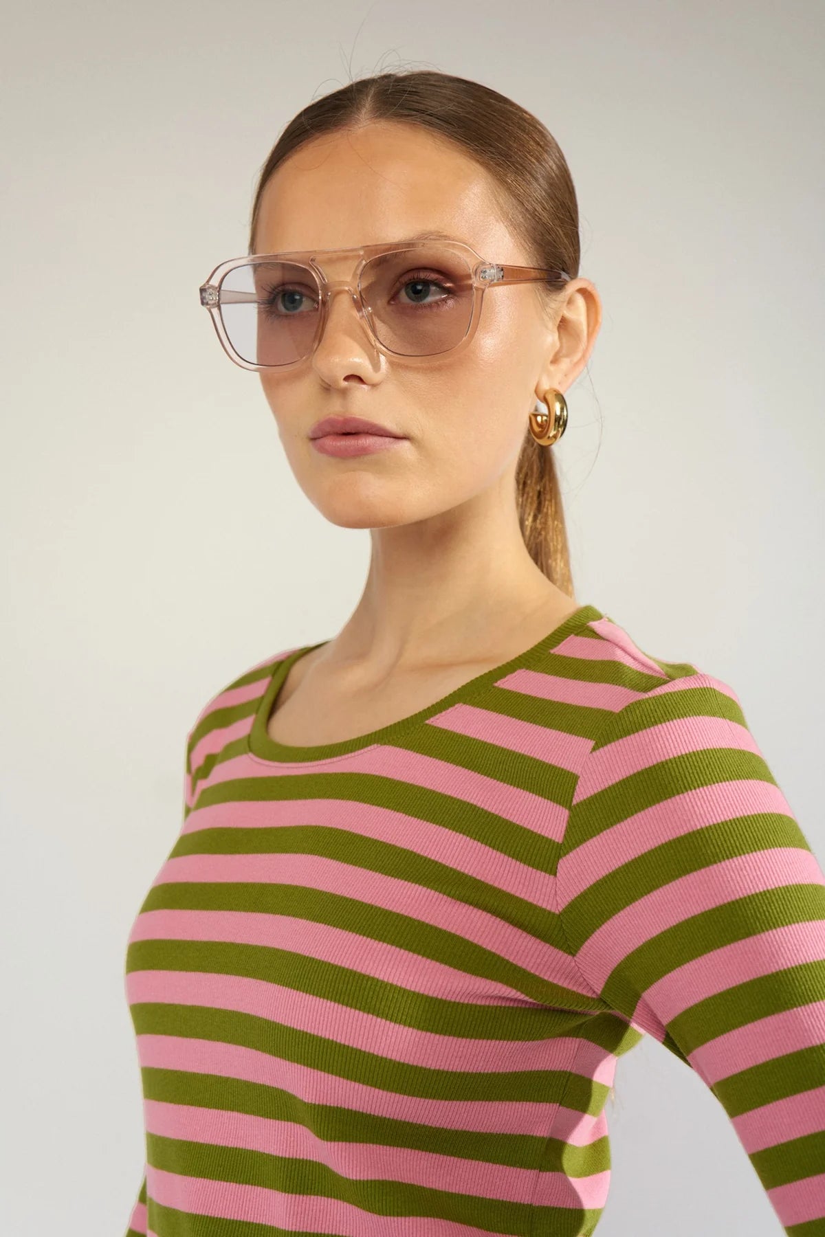 Nümph - Numixie LS T-shirt Calla Green