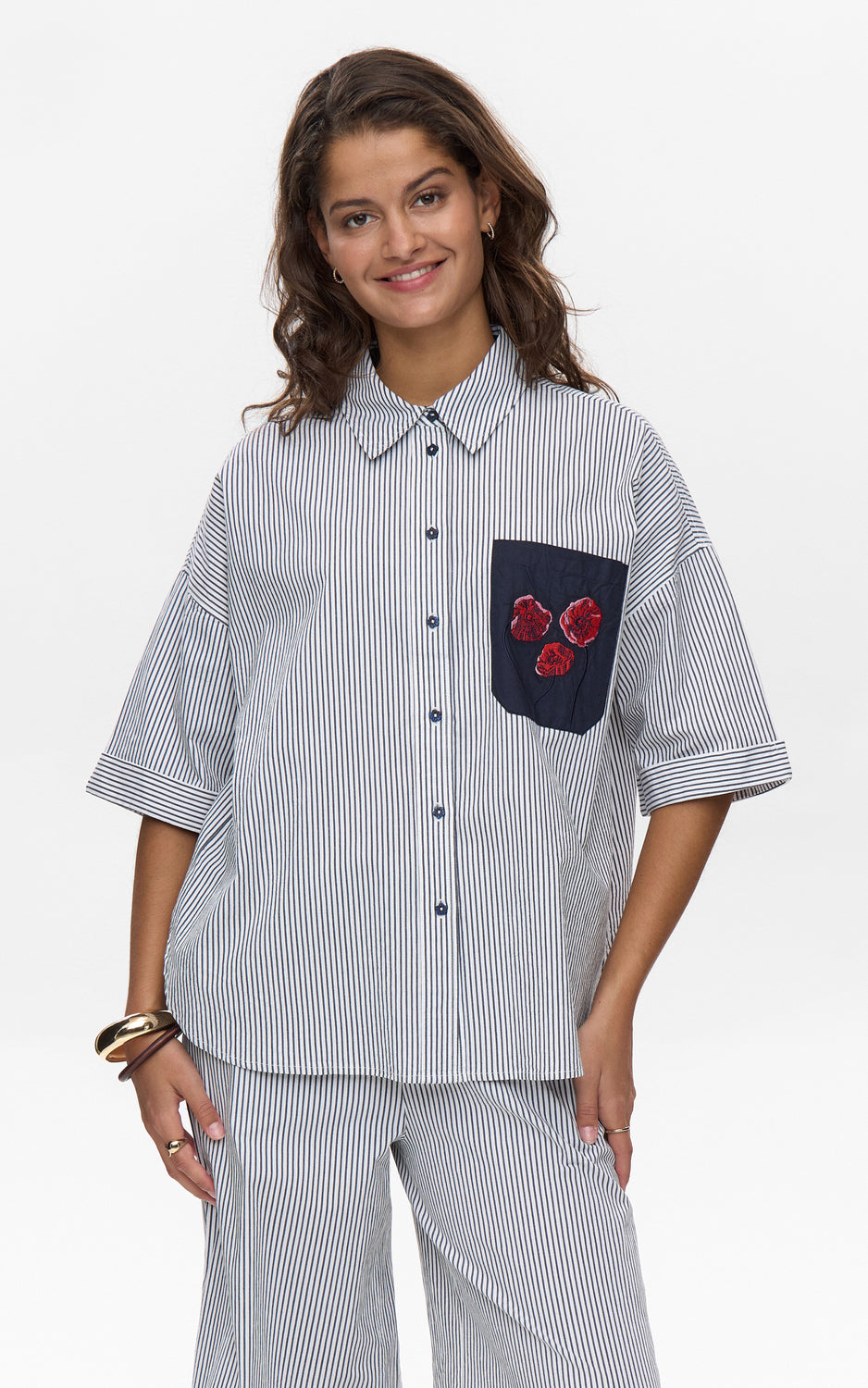 Nümph - Nutillie SS Shirt Dark Sapphire