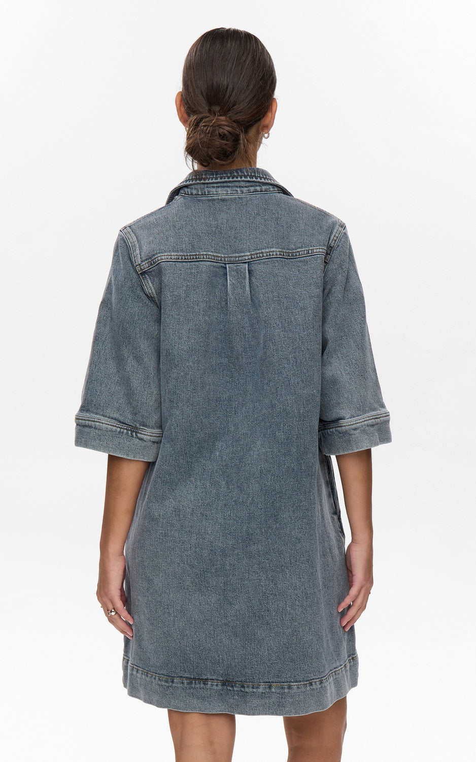 Nümph - Nutoronto Dress Medium Blue Washed Denim