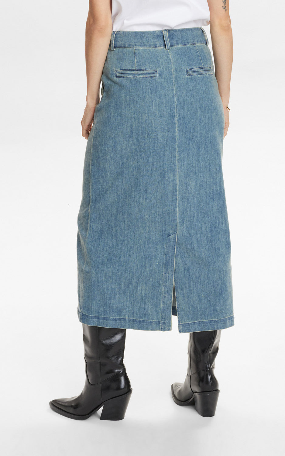 Nümph - Nualetta Skirt Medium Blue Washed Denim