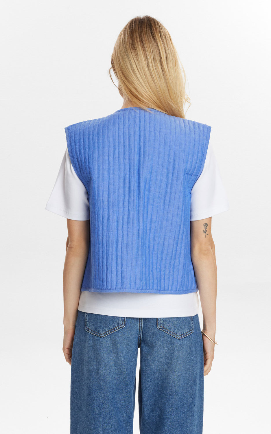Nümph - Nujodie Vest Medium Blue Denim