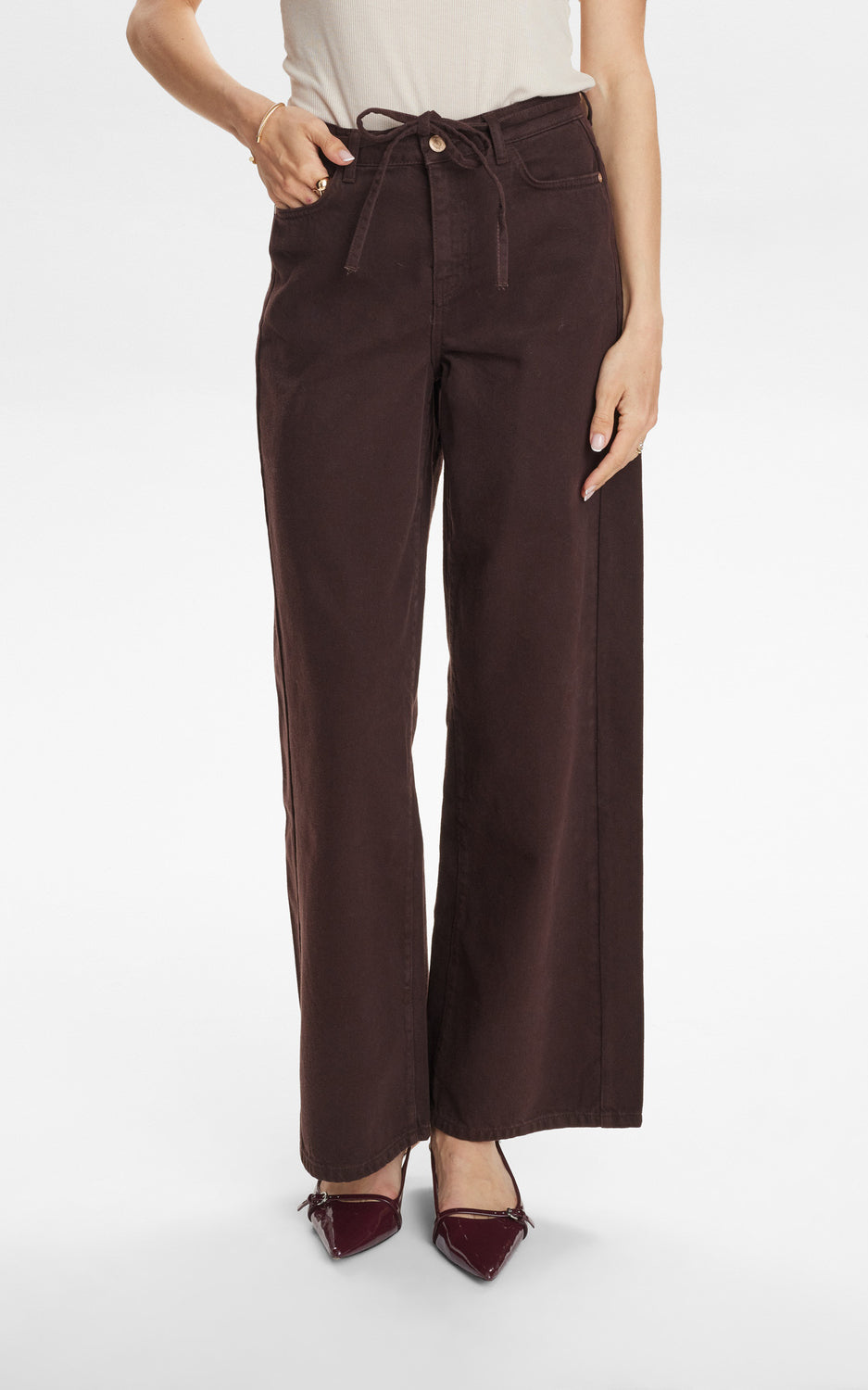 Nümph - Nubrooklyn Solid Jeans Black Coffee