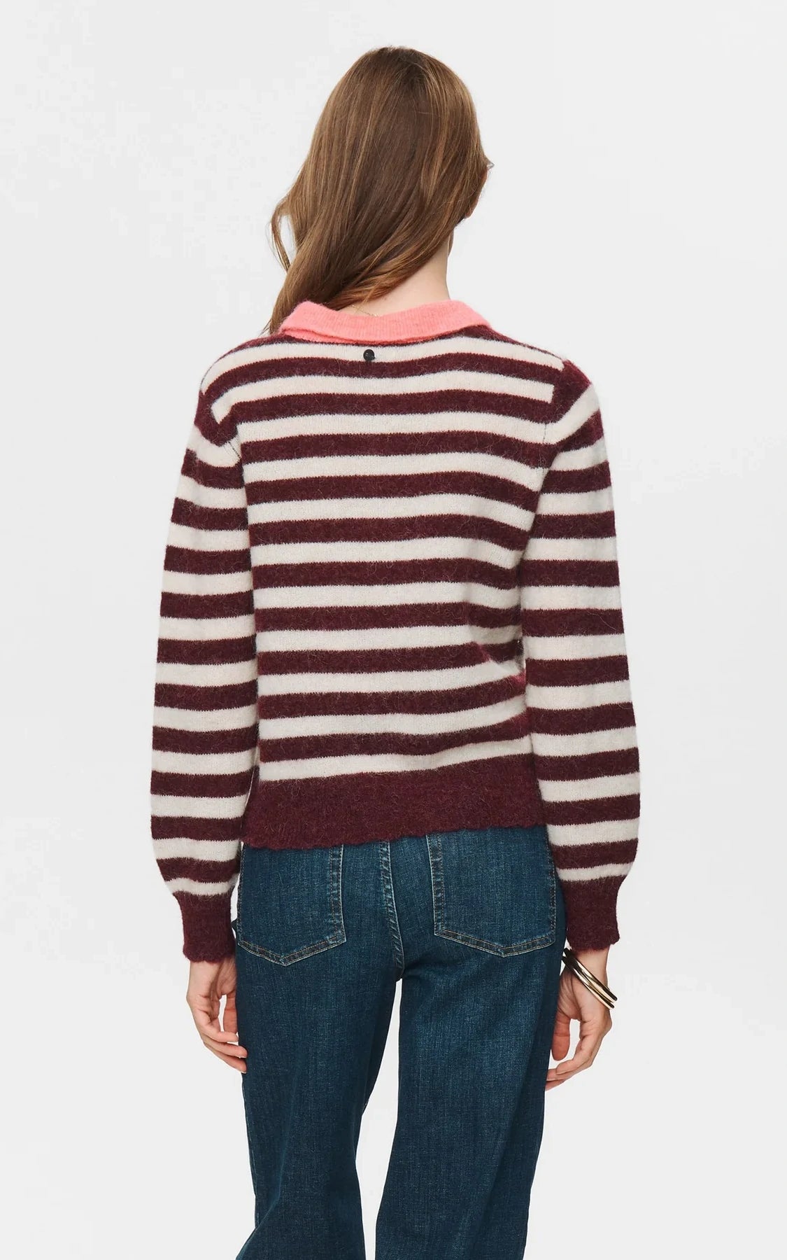 Nümph - Nuciara Riette Stripe Pullover Winetasting