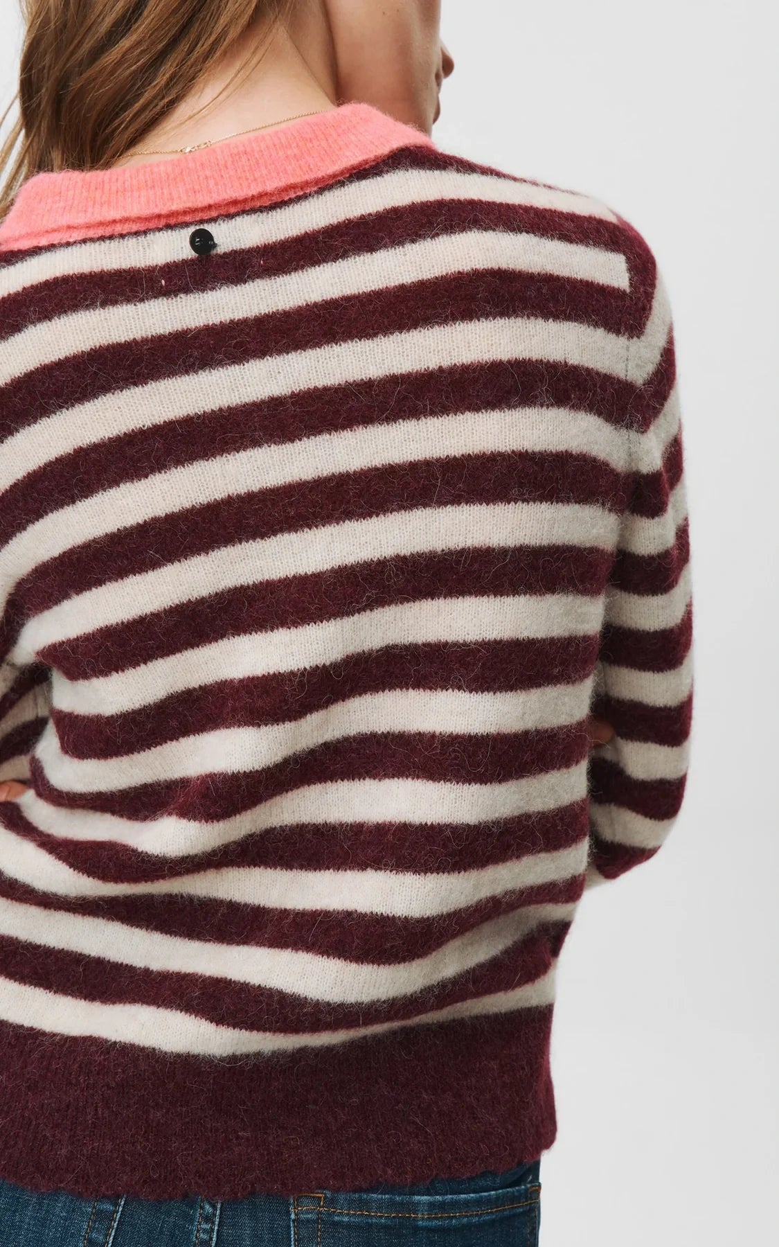 Nümph - Nuciara Riette Stripe Pullover Winetasting