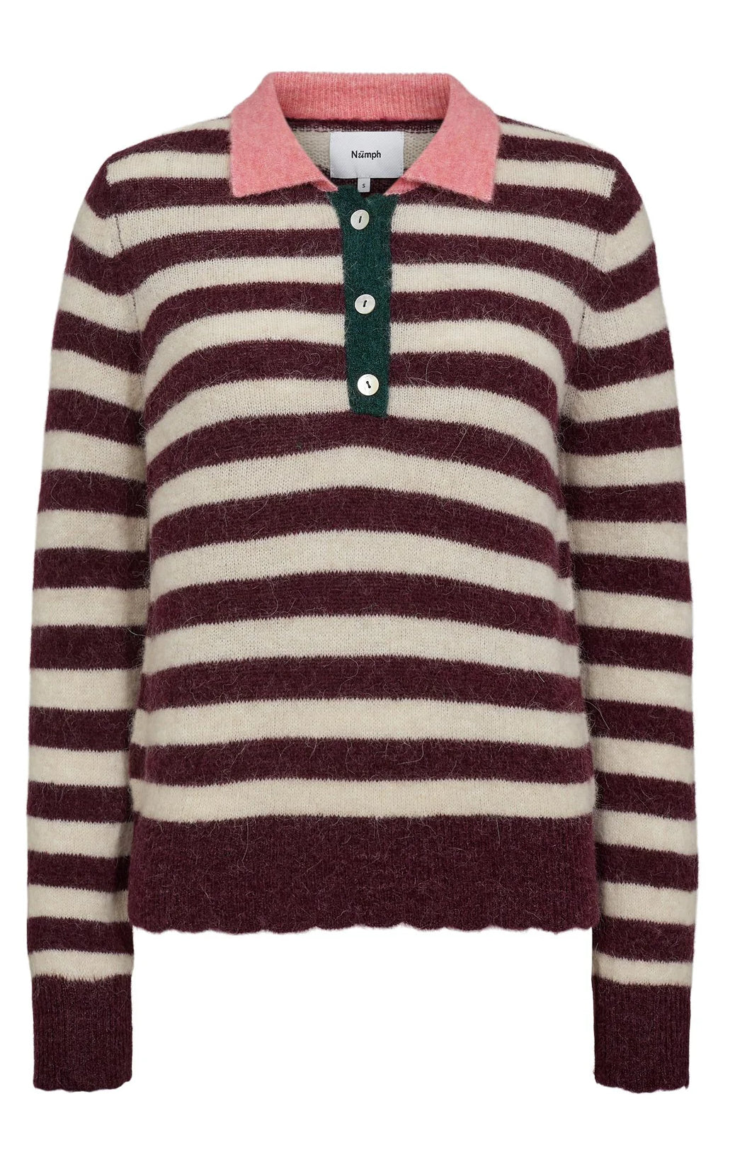 Nümph - Nuciara Riette Stripe Pullover Winetasting
