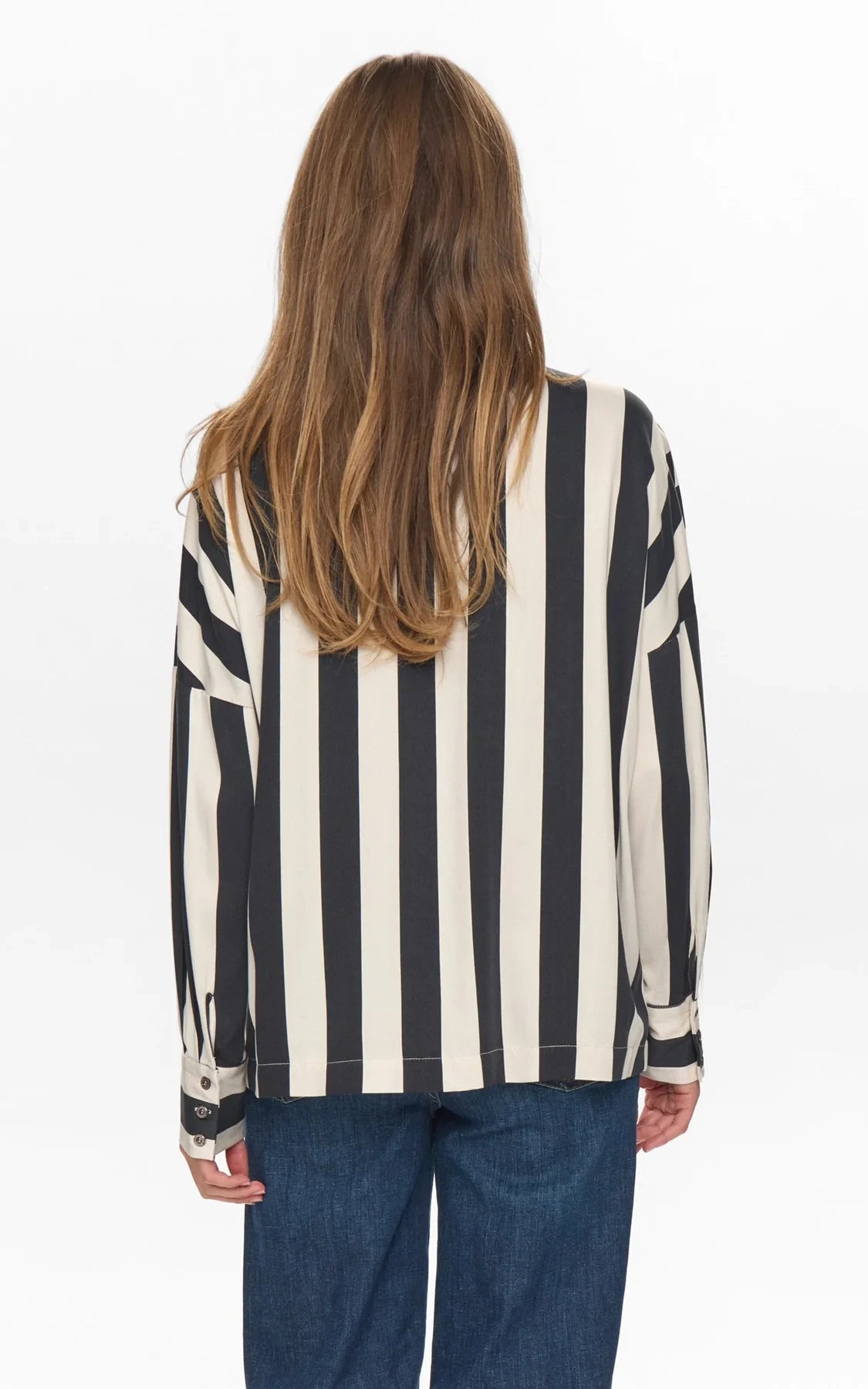 Nümph - Numinzu Stripe Shirt Caviar