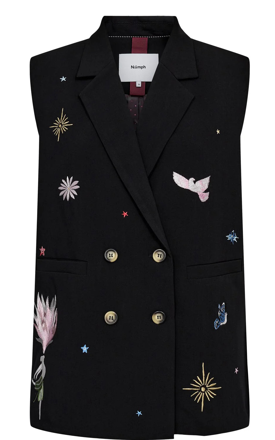 Nümph - Nualmut Long Vest Caviar