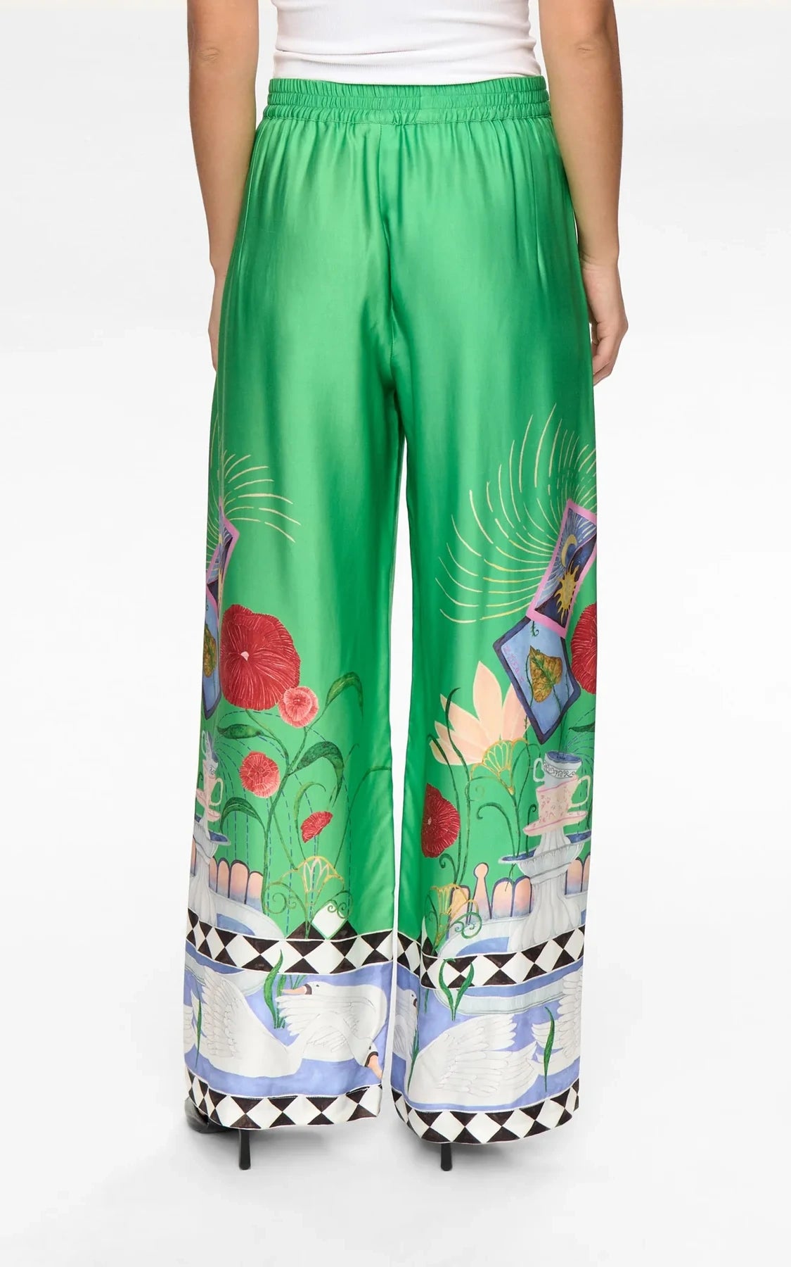 Nümph - Nuadelina Pants Vibrant Green