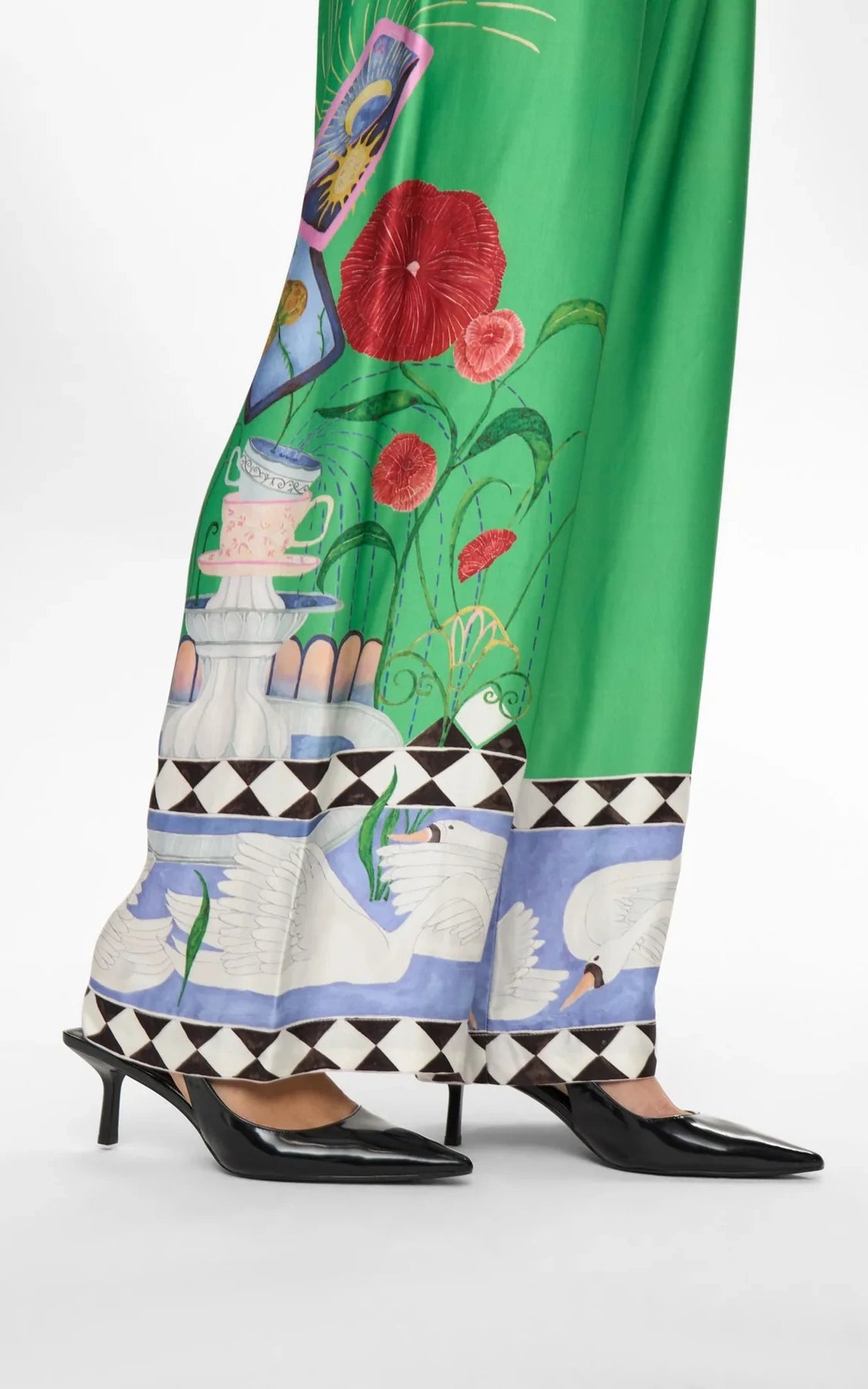 Nümph - Nuadelina Pants Vibrant Green