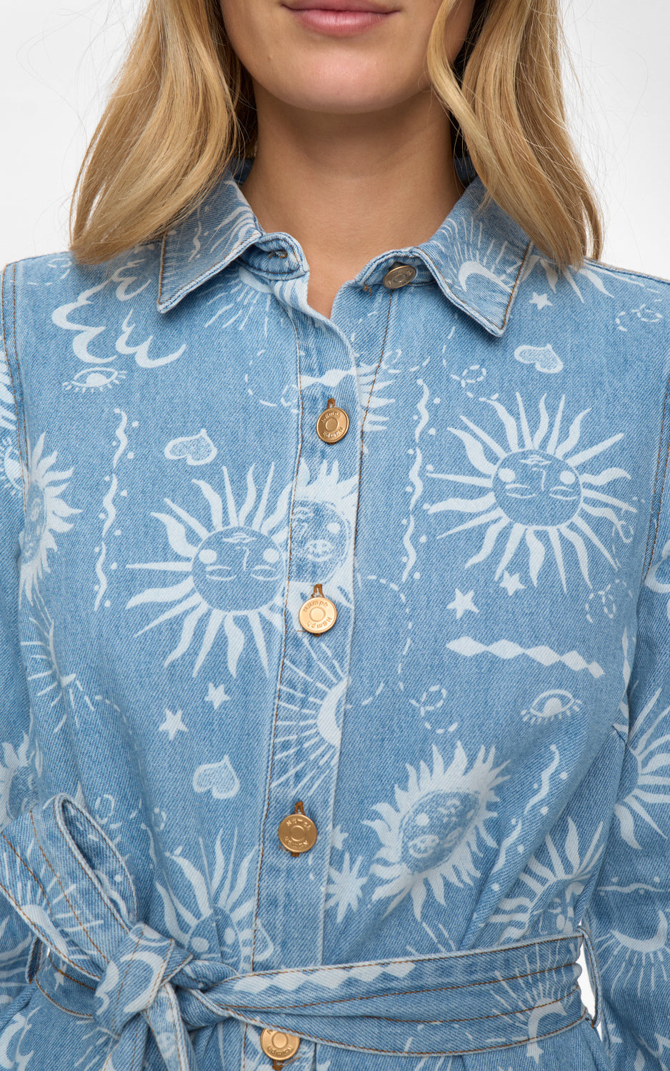 Nümph - Nugiselly Dress Light Blue Denim