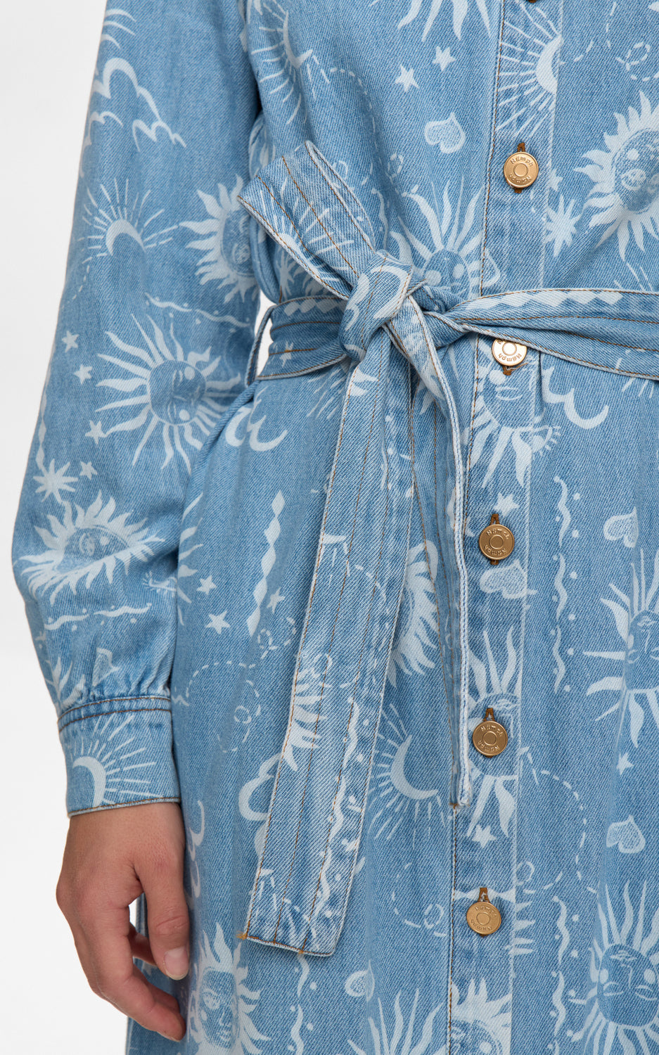 Nümph - Nugiselly Dress Light Blue Denim