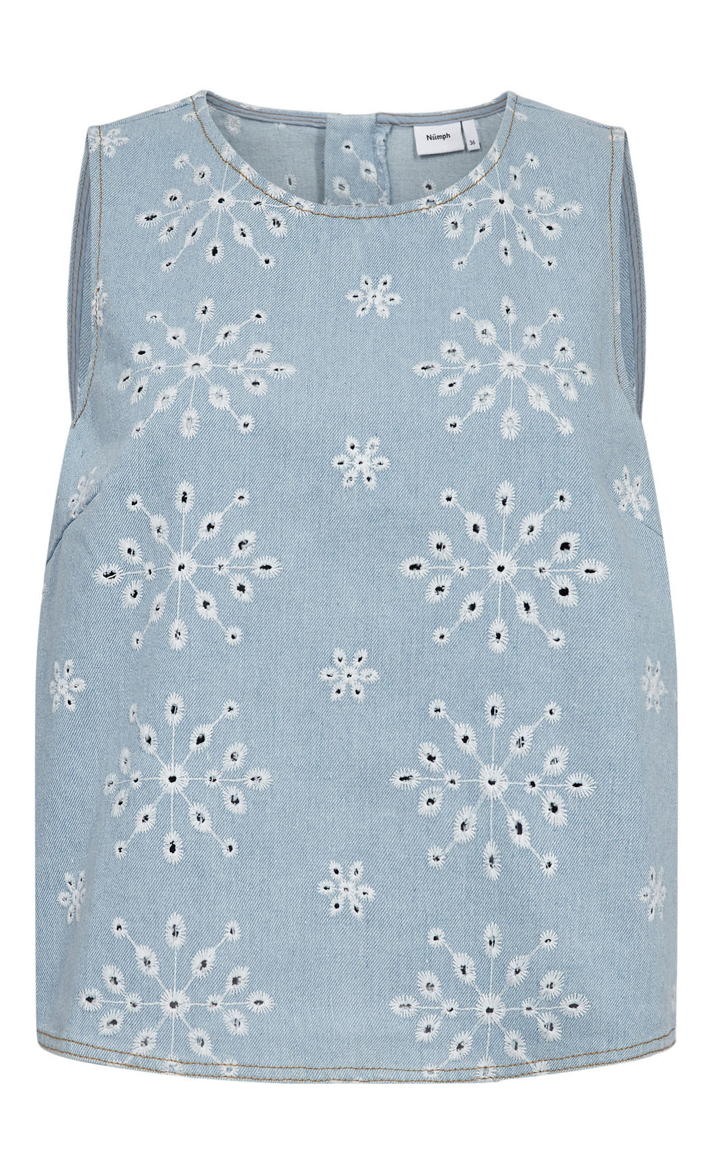 Nümph - Nudelilah Top Light Blue Denim