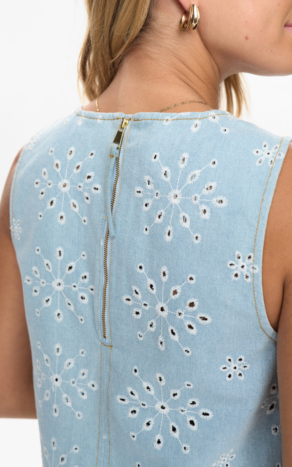 Nümph - Nudelilah Top Light Blue Denim
