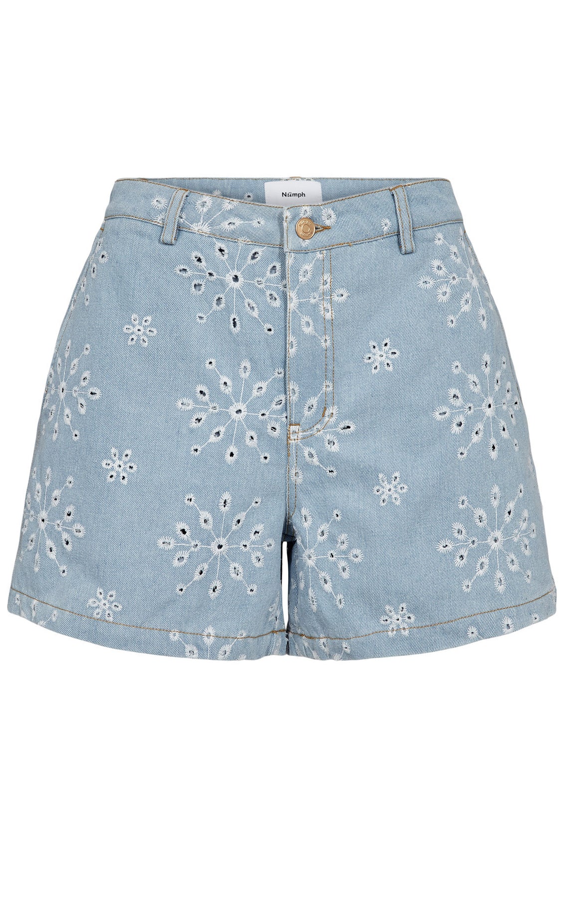 Nümph - Nudelilah Shorts Light Blue Denim