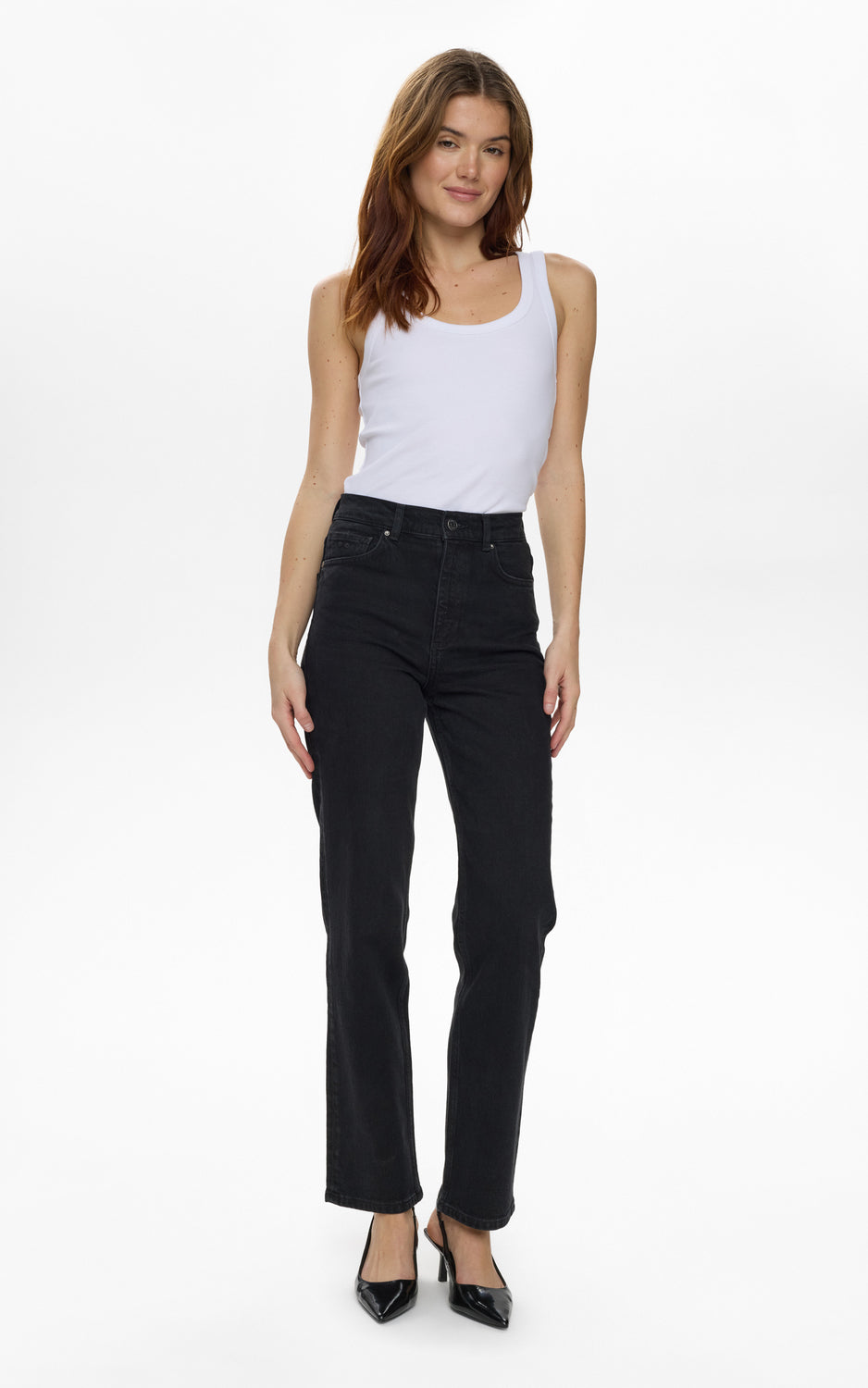 Nümph - Nuolso Straight Jeans Black Denim