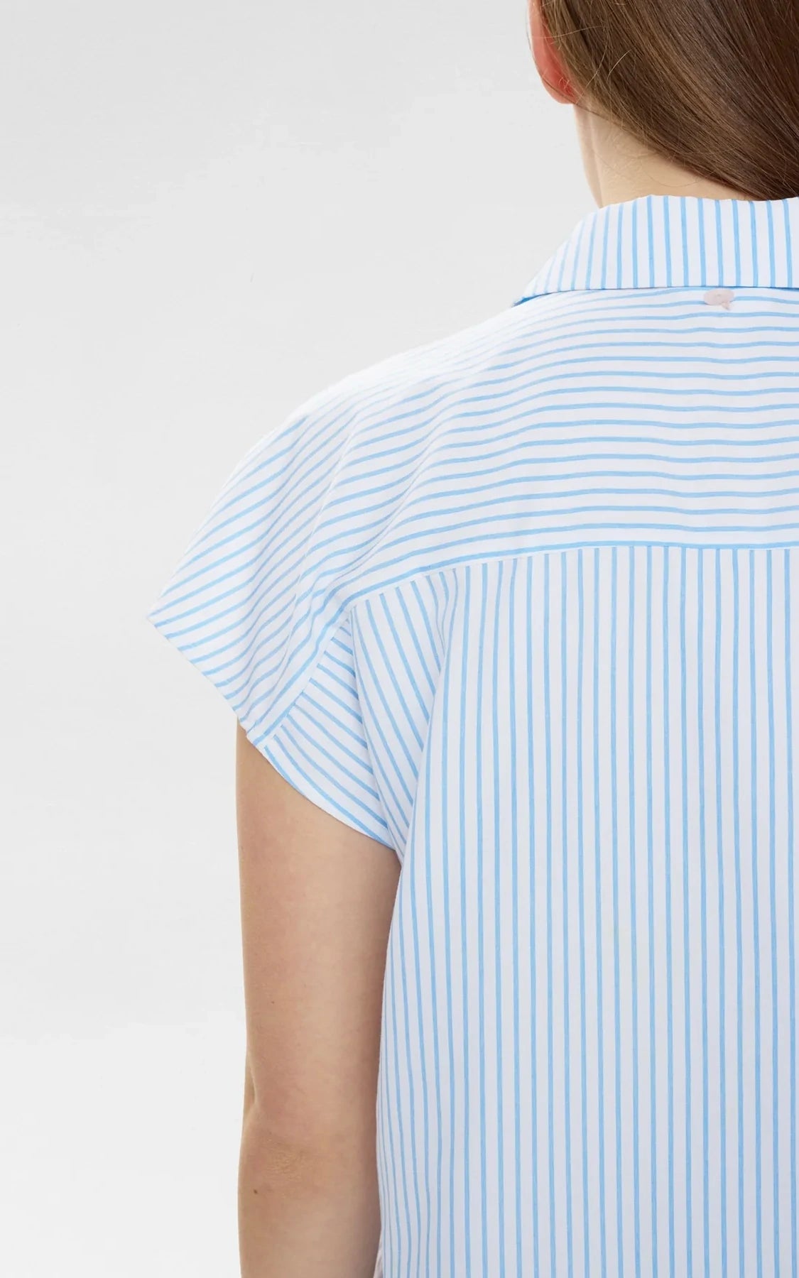 Nümph - Nuashley Embroidery Shirt Airy Blue