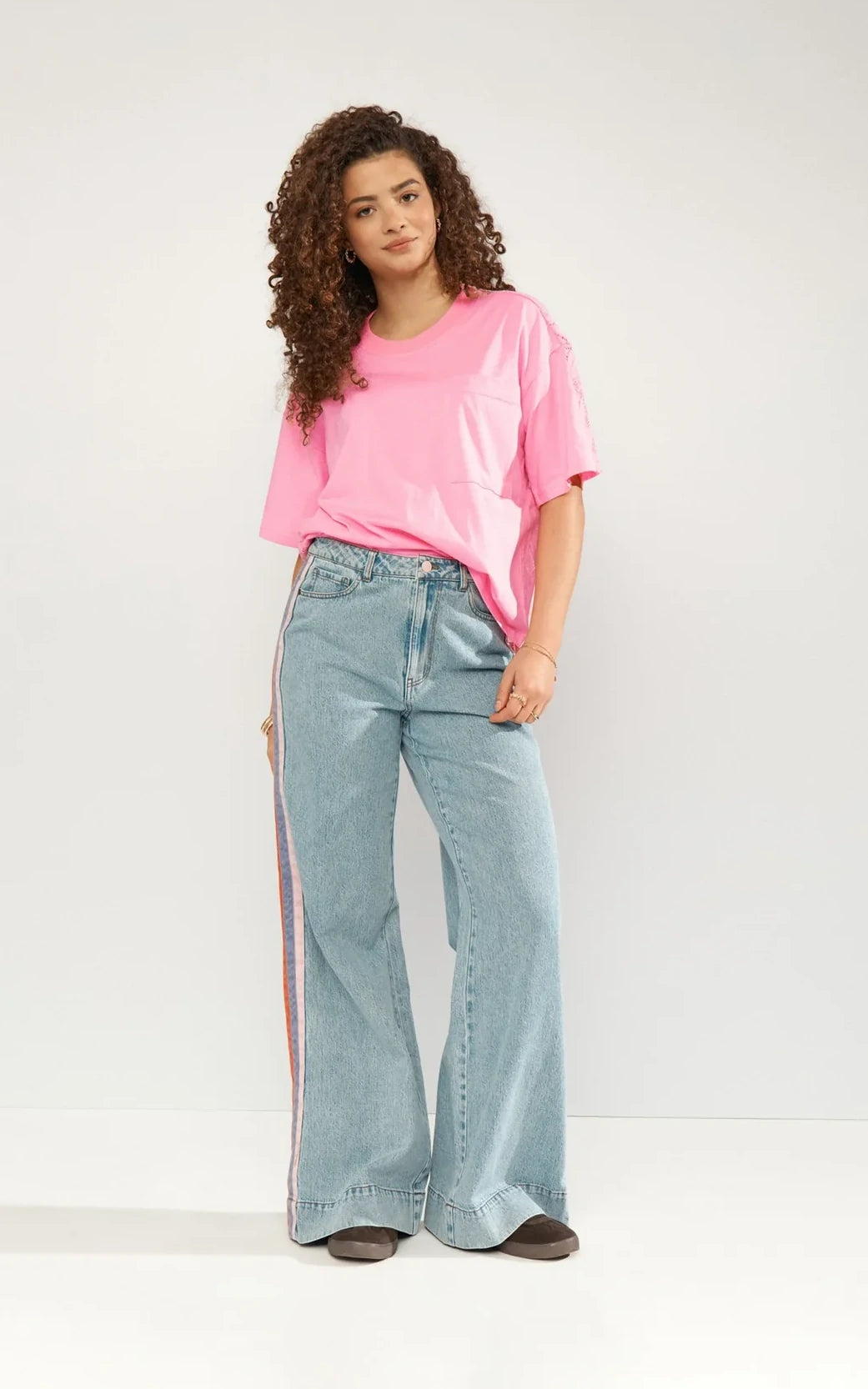 Nümph - Numalaga Wide Jeans Light Blue Denim