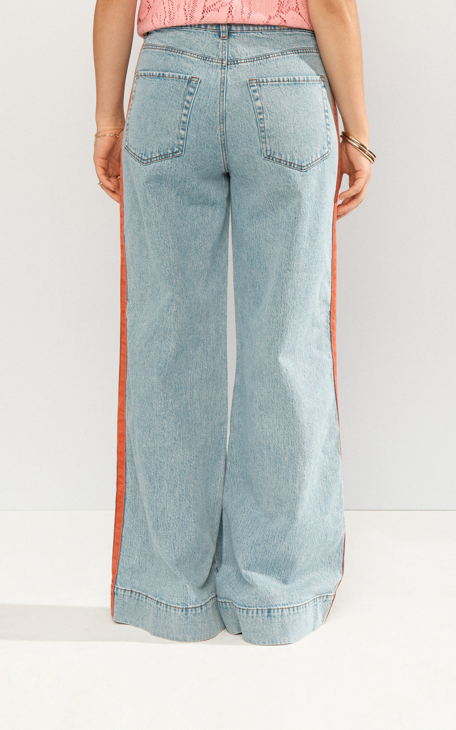 Nümph - Numalaga Wide Jeans Light Blue Denim
