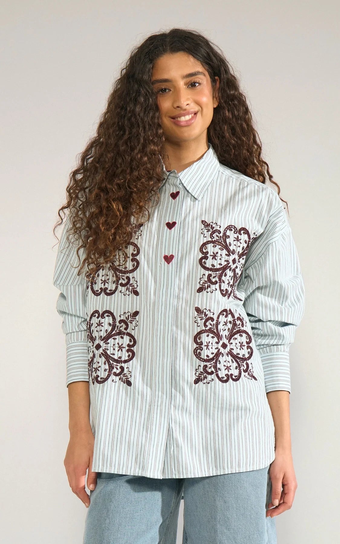 Nümph - Nuditty Shirt Floaty Blue