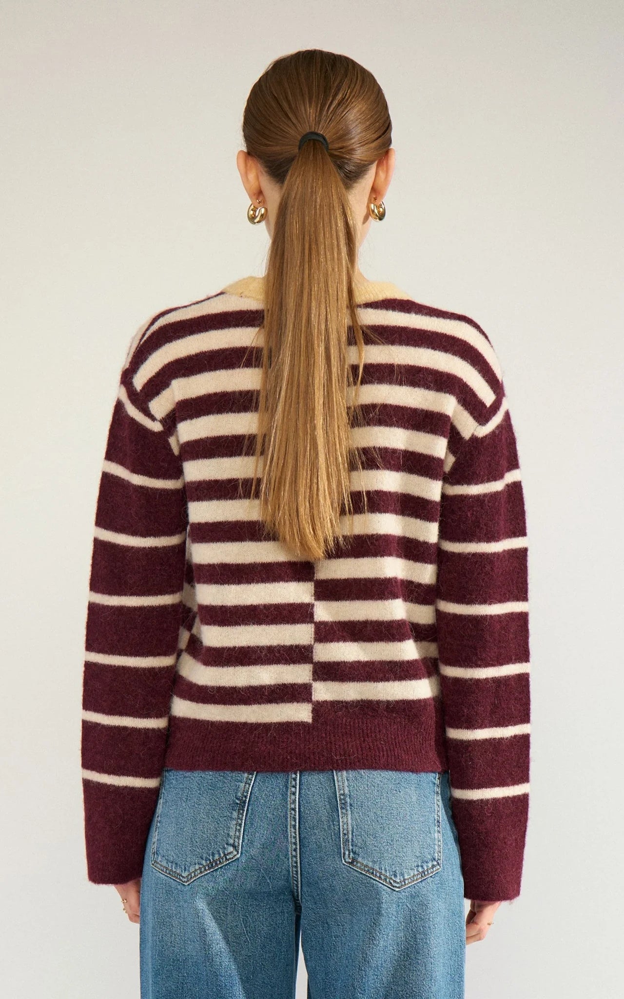 Nümph - Nuriette Block Stripe Pullover Fig